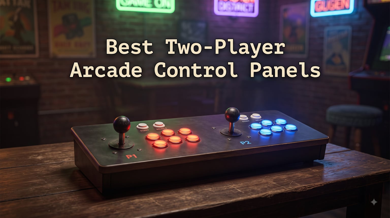 Best Two-Player Arcade Control Panels