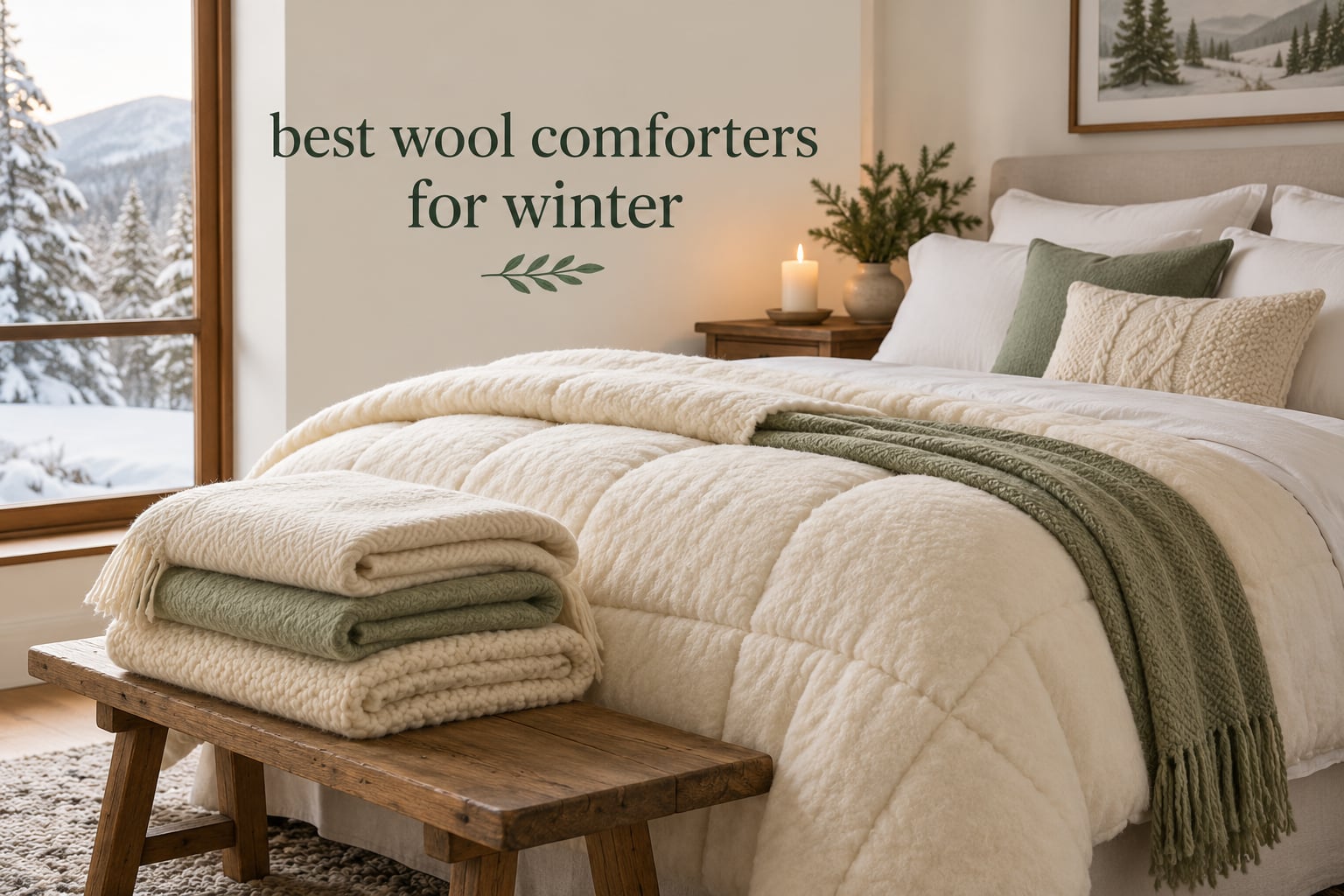 best wool comforters for winter