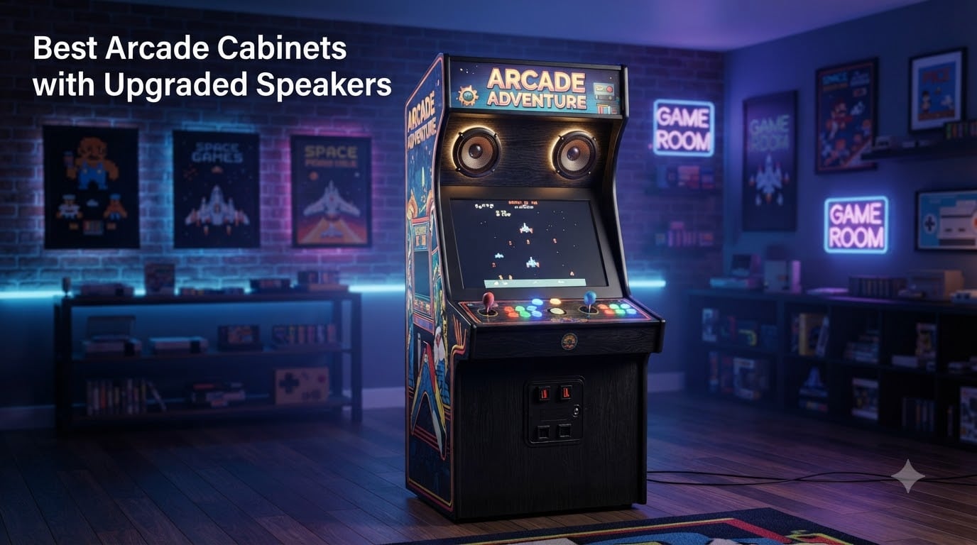 Best Arcade Cabinets with Upgraded Speakers