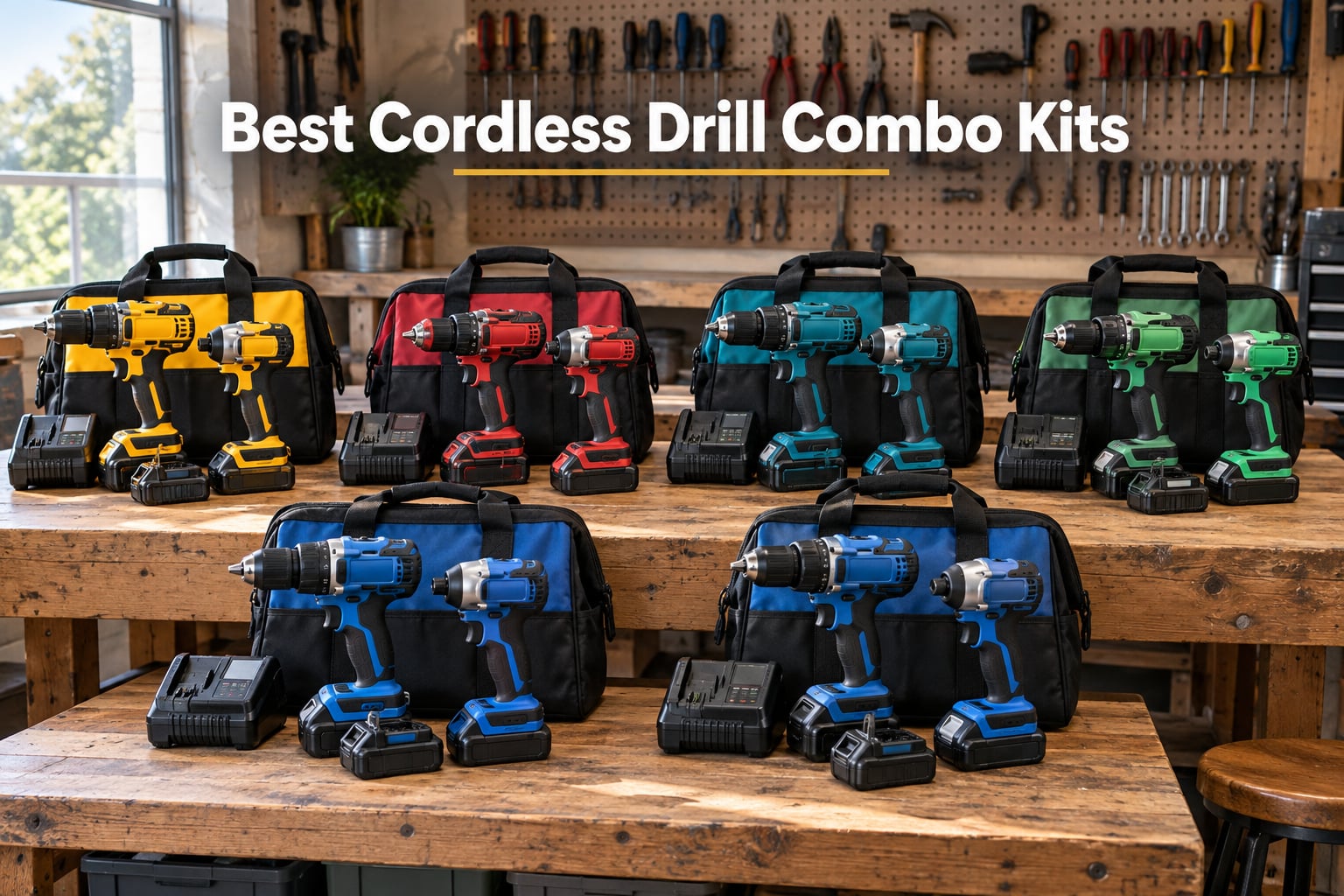 Best Cordless Drill Combo Kits