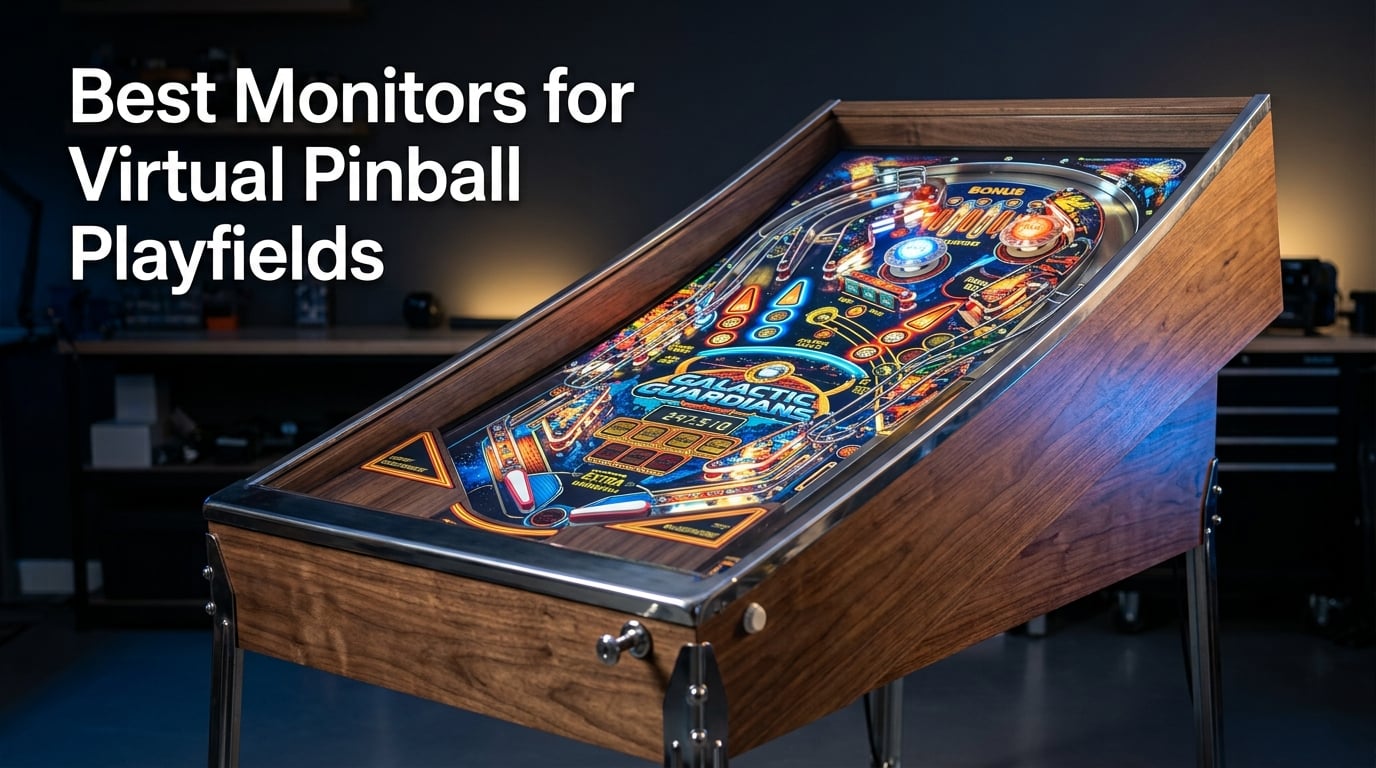 Best Monitors for Virtual Pinball Playfields