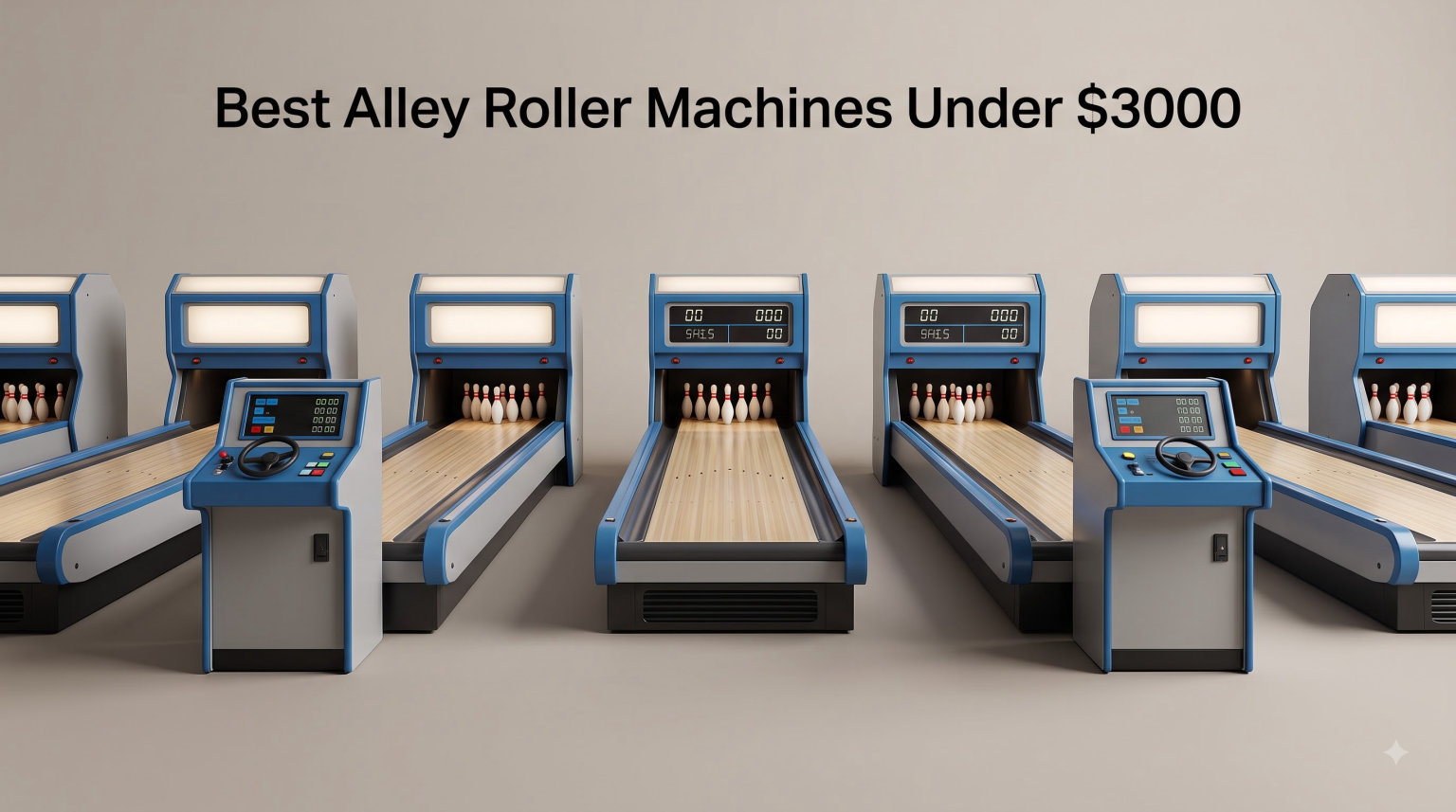 Best Alley Roller Machines Under $3000