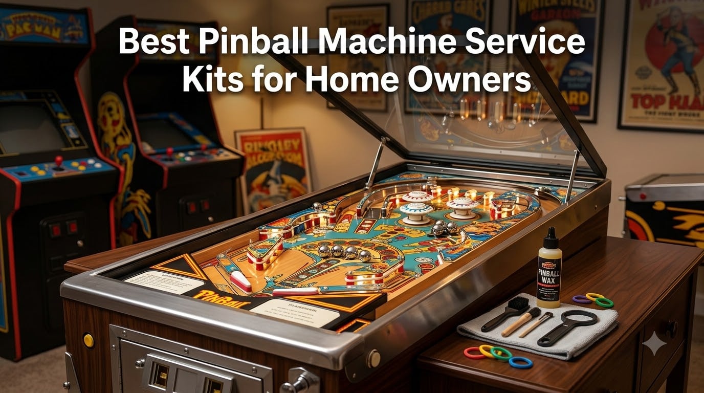 Best Pinball Machine Service Kits for Home Owners