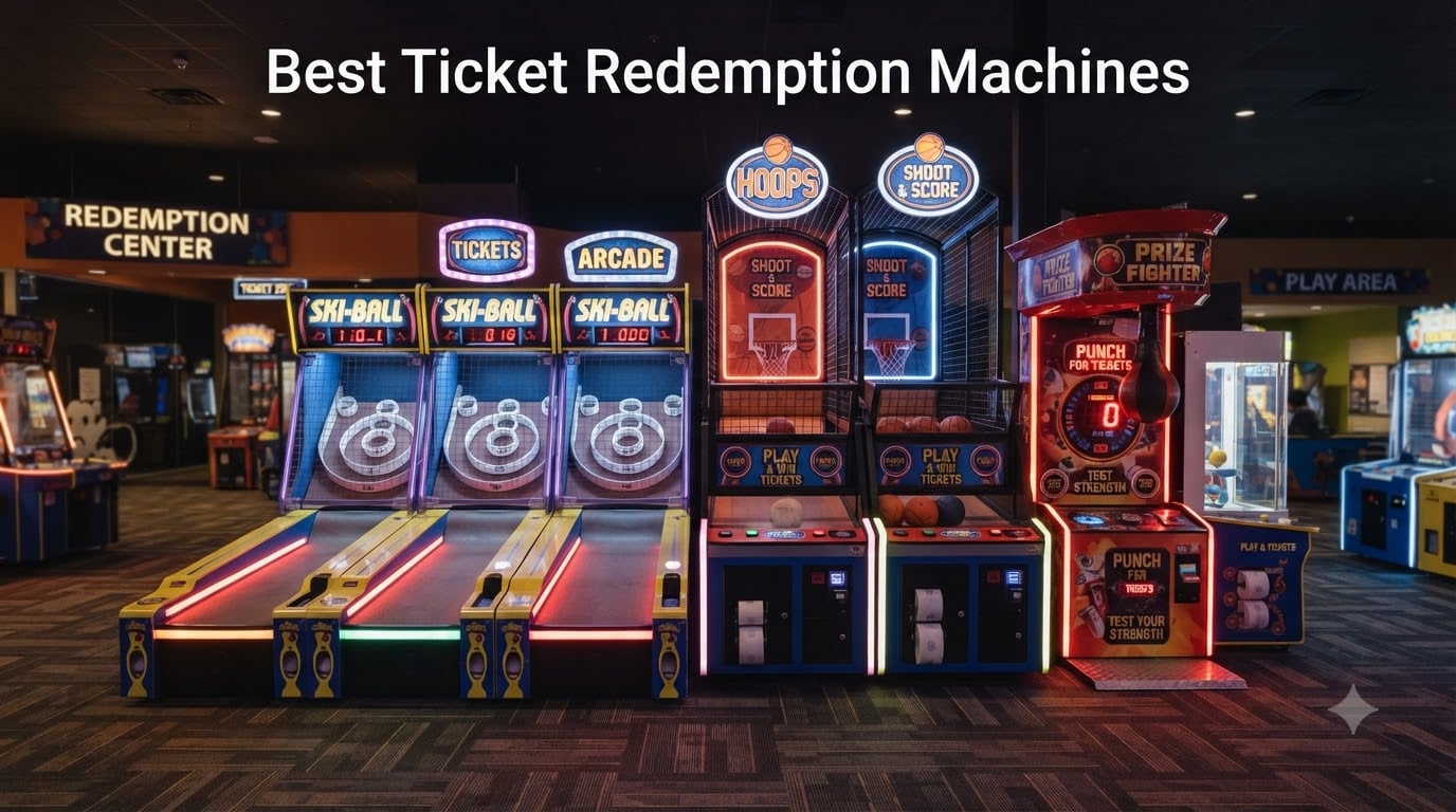 Best Ticket Redemption Machines