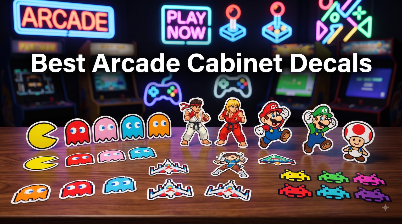Best Arcade Cabinet Decals