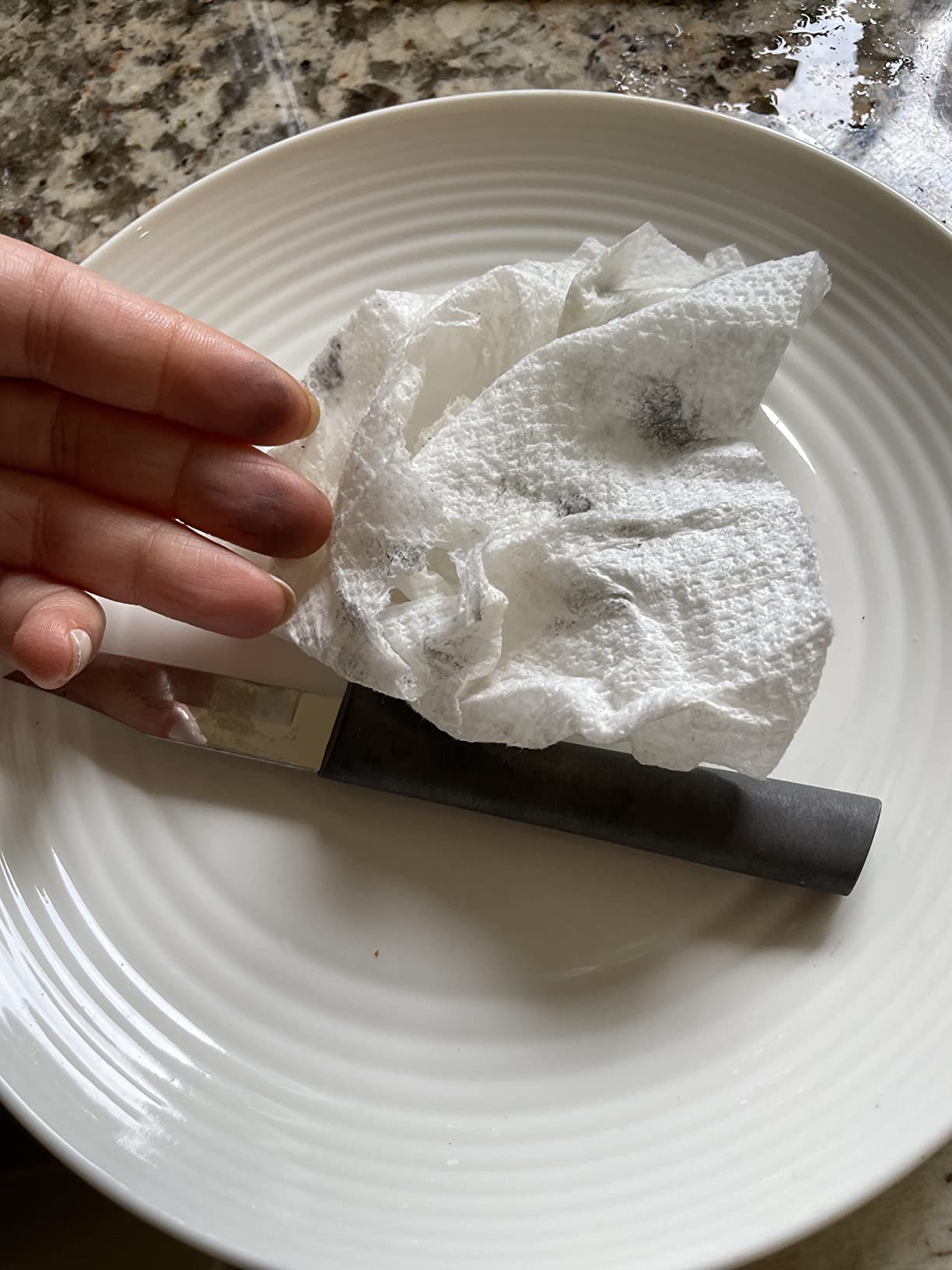 RADA Cutlery Peeling Paring Knife (R102), Silver customer photo 2