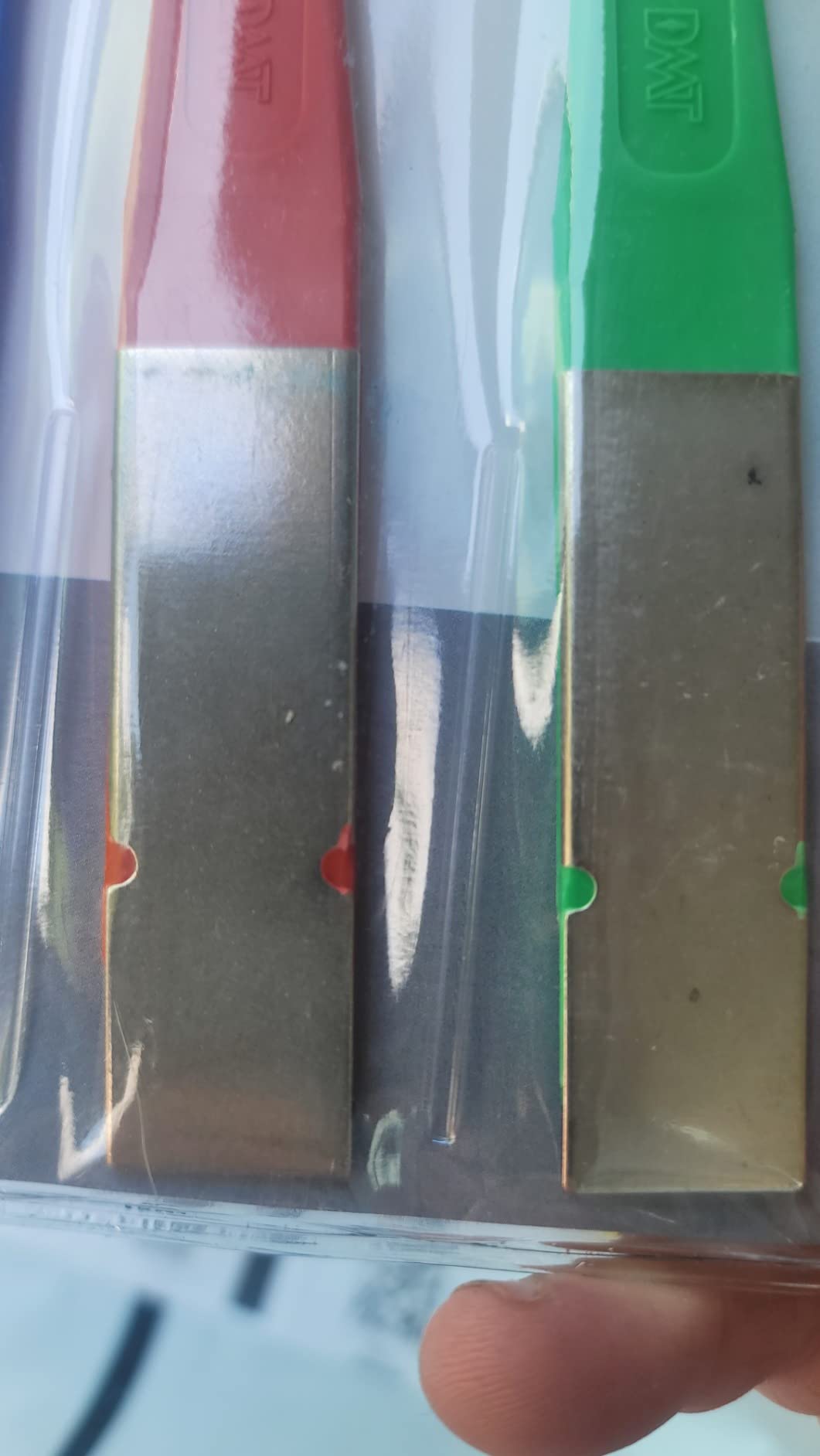 DMT (Diamond Machining Technology) 2.5-in. DiaSharp Diamond Mini-Hone Sharpening Kit of Coarse, Fine, and Extra Fine Grit Sharpeners (D2K) customer photo 2