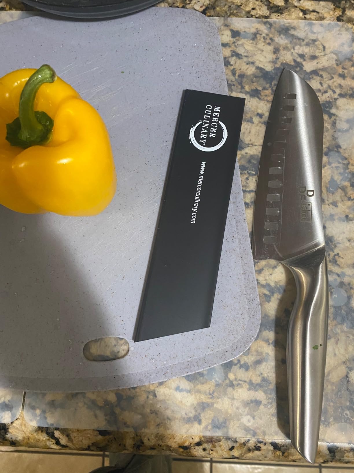 Mercer Culinary Knife Guard, 8 Inch x 2 Inch,Black customer photo 1
