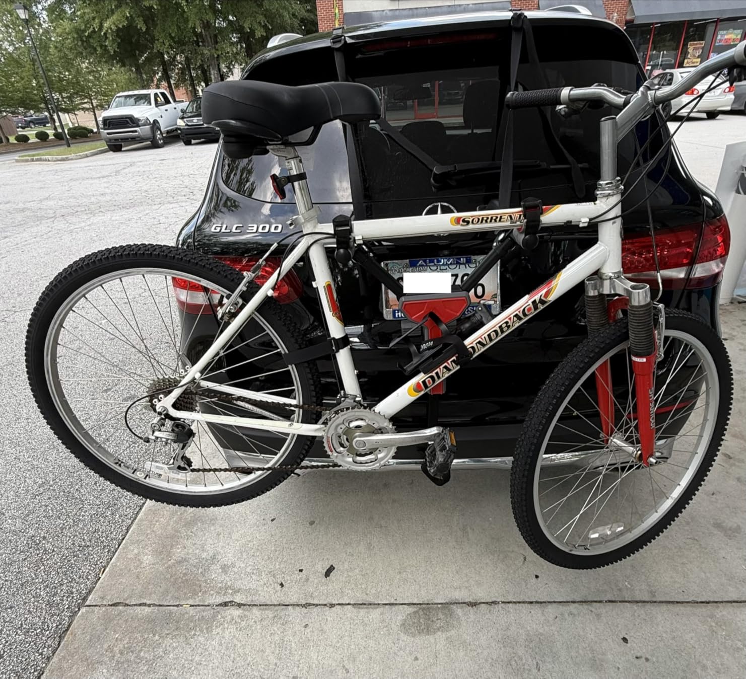 Allen Sports Ultra Compact Folding 2-Bike Trunk Mount Rack, Model MT2-B customer photo 1