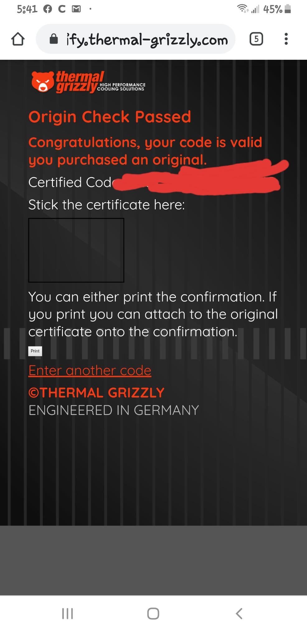 Thermal Grizzly Kryonaut - 1 Gram Thermal Paste Extremely High Performance customer photo 2