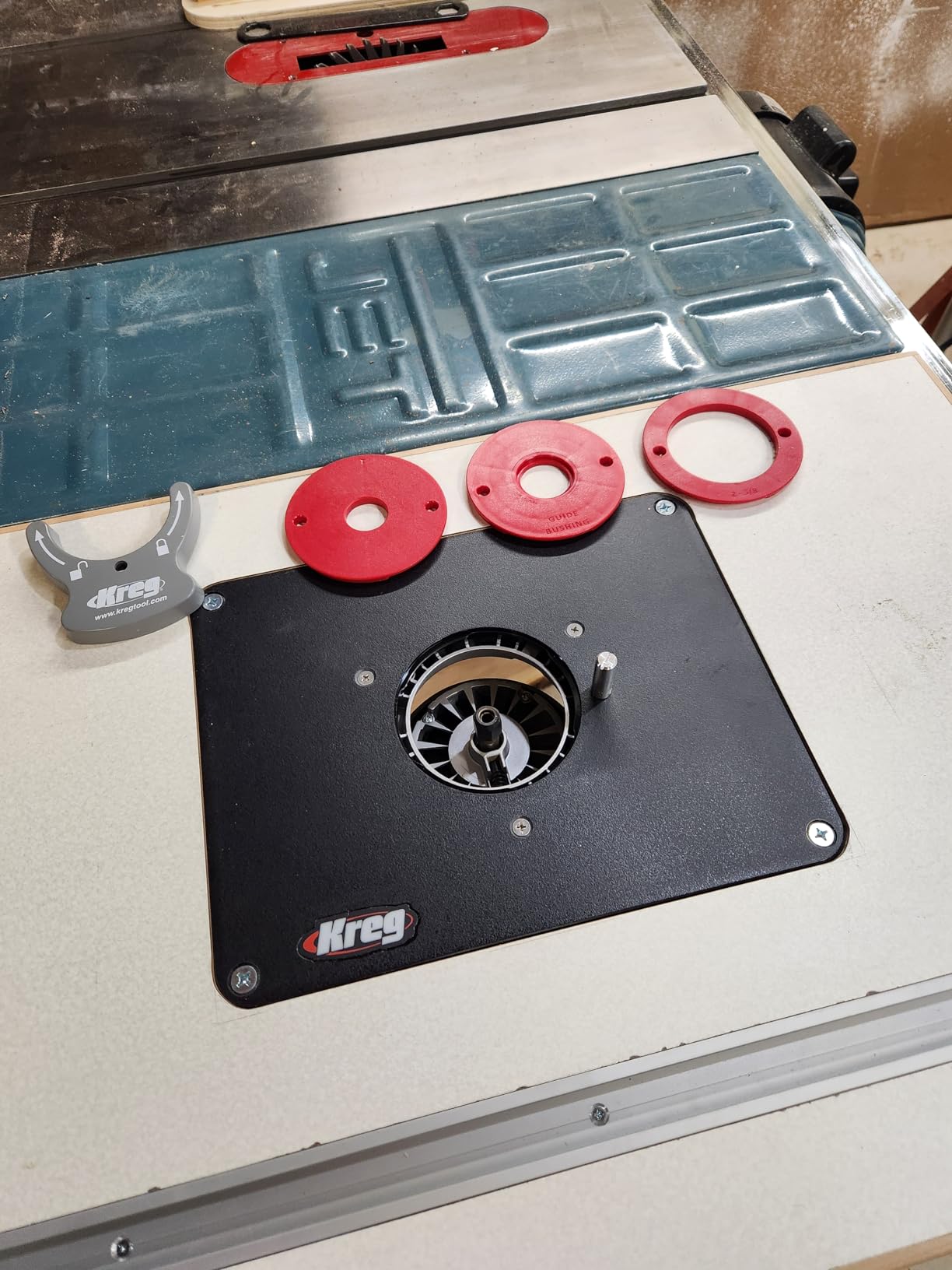 Kreg Precision Router Table Insert Plate, Woodworking Router Table, PRS4038 customer photo 2