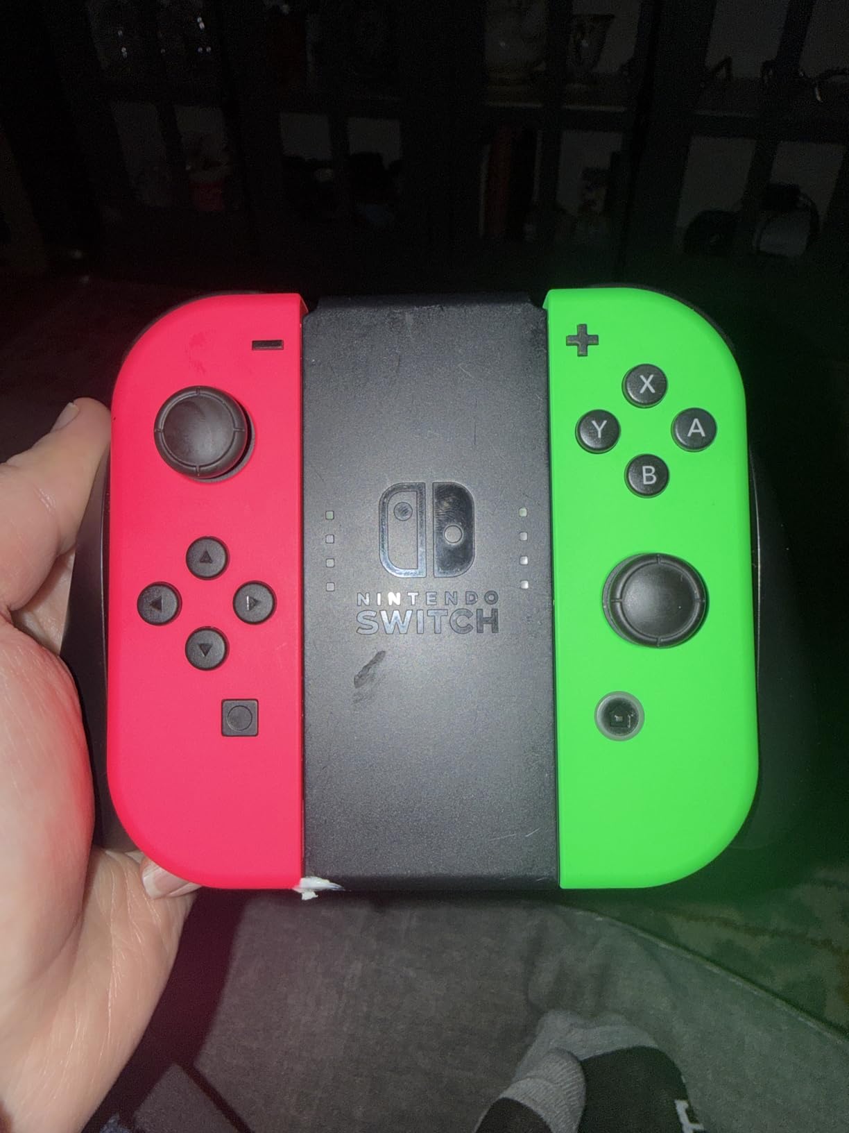Nintendo Joy-Con (L/R) - Neon Red/Neon Blue customer photo 2