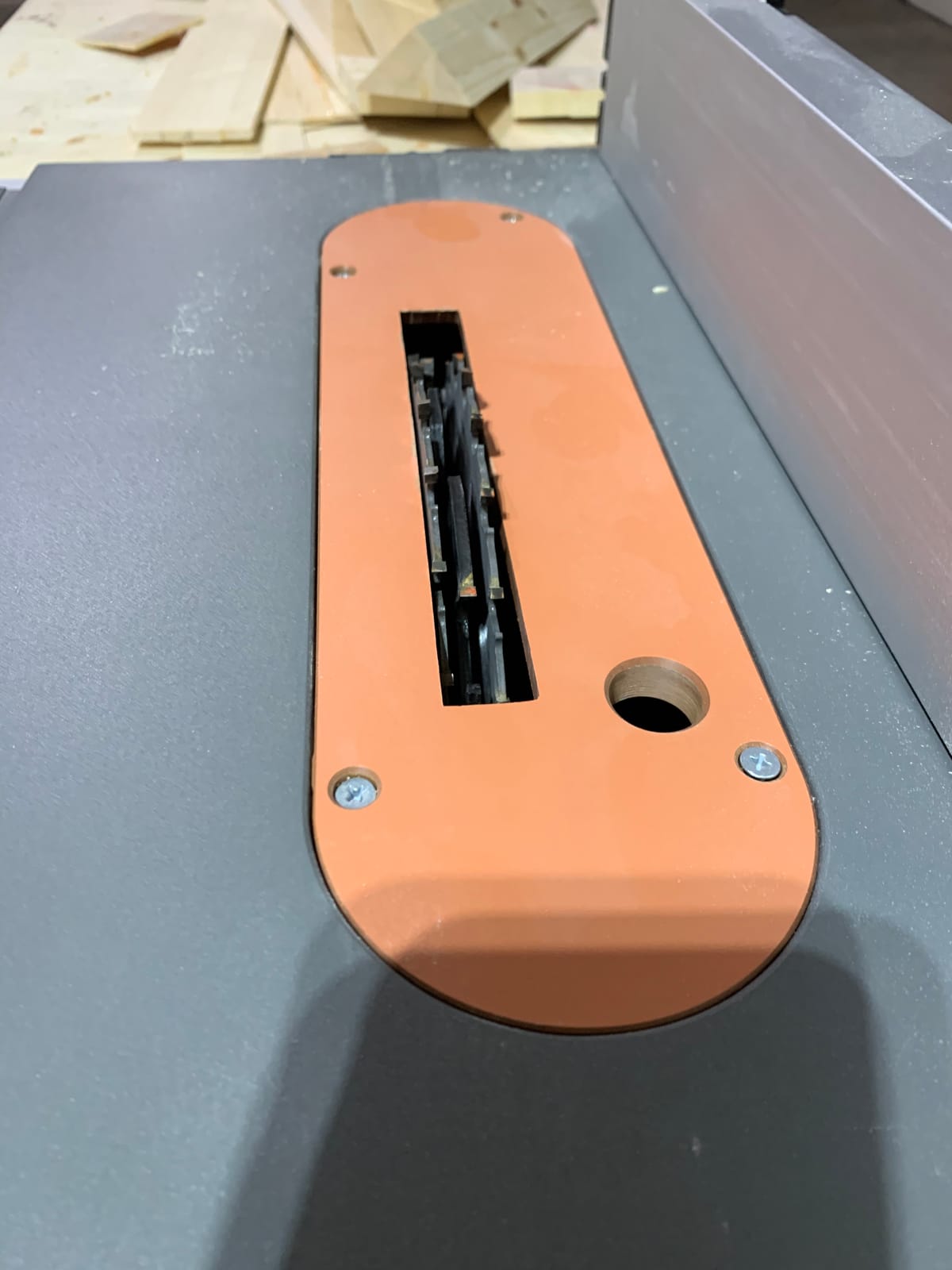 Leecraft DW-3 Zero-Clearance Dado Table Saw Insert for Dewalt Saws (Colors May Vary) customer photo 1