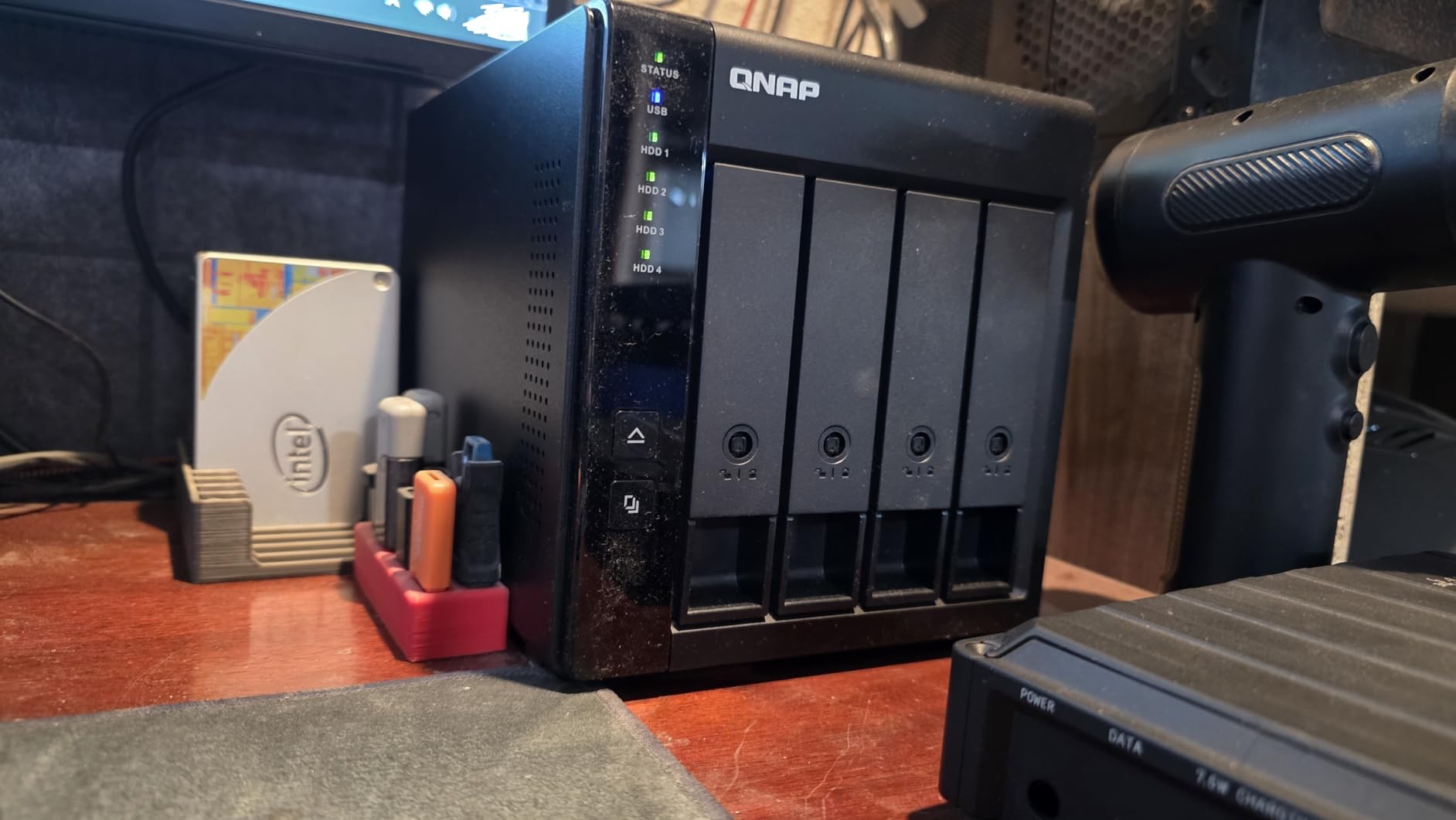 QNAP TR-004 4 Bay USB Type-C Direct Attached Storage (DAS) with hardware RAID (Diskless) customer photo 1