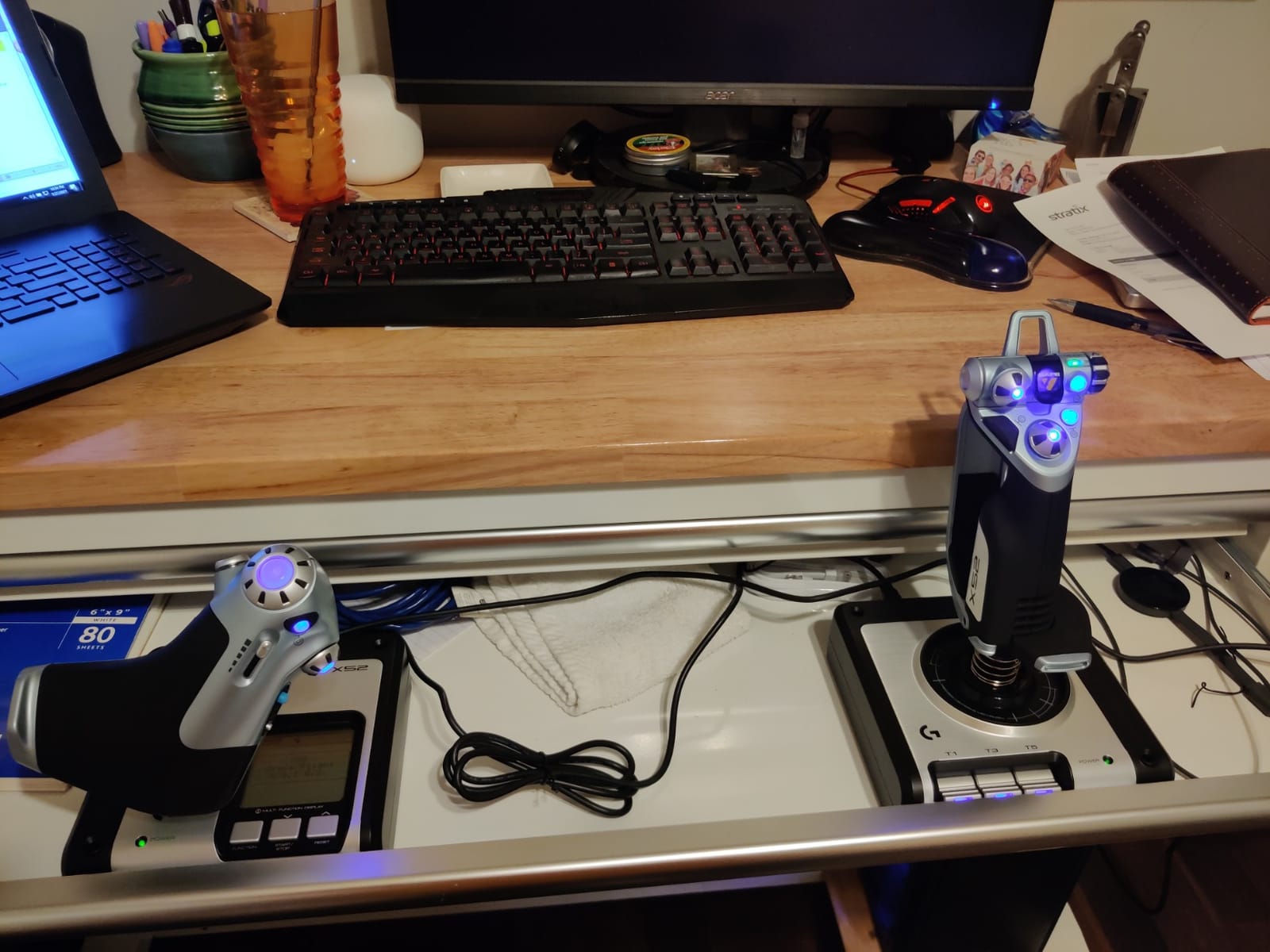 Logitech G X52 Flight Control System customer photo 1
