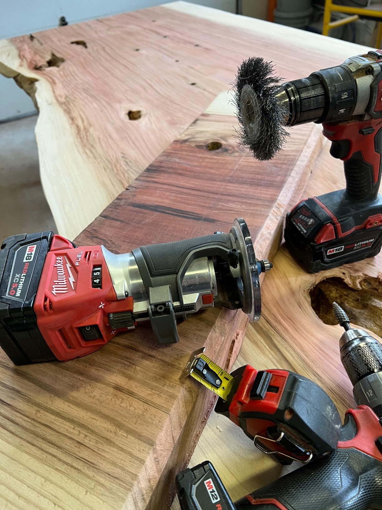 Milwaukee Cordless Compact Router,18.0 Voltage customer photo 2