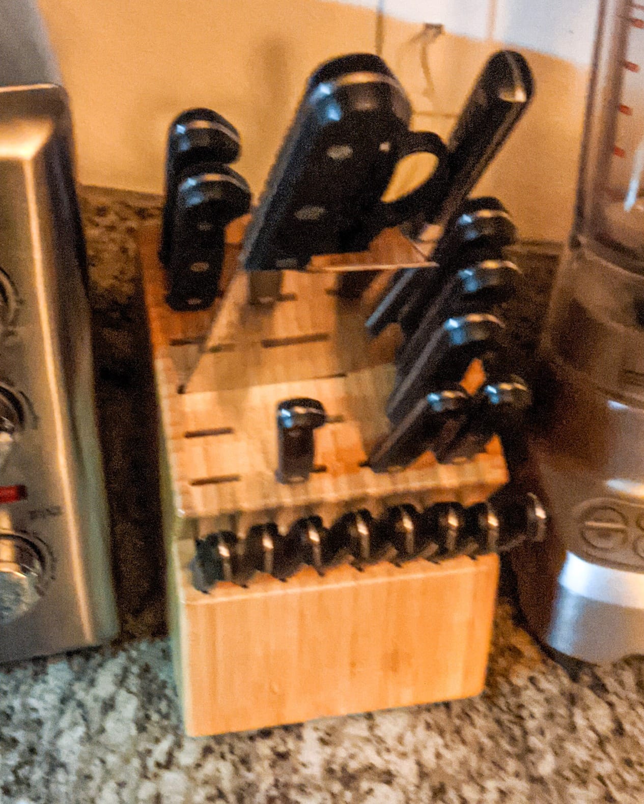 Cooks Standard Classic Bamboo 25-Slot Universal Knife Block without Knives customer photo 1