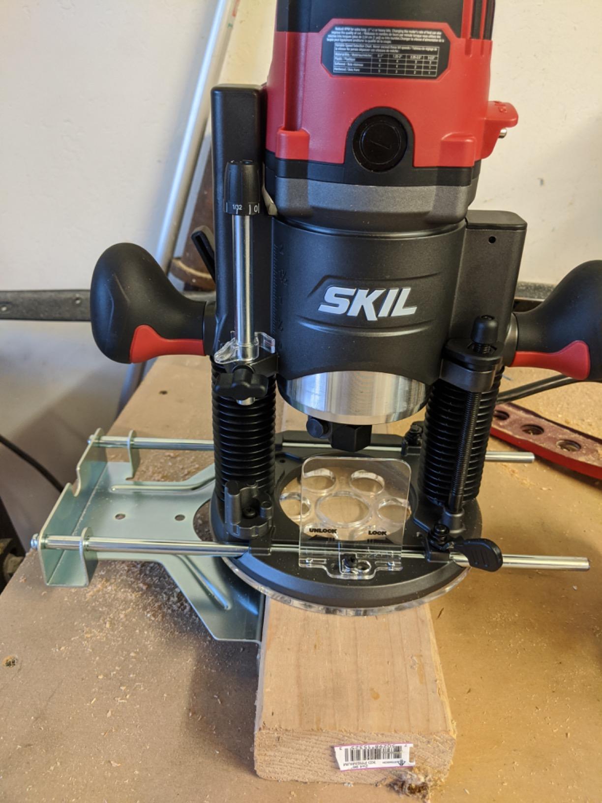 SKIL 14 Amp Plunge and Fixed Base Router Combo — RT1322-00 customer photo 2