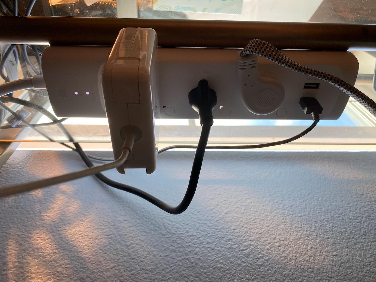 kasa smart Plug Power Strip KP303, Surge Protector with 3 Individually Controlled Smart Outlets and 2 USB Ports, Works with Alexa & Google Home, No Hub Required , White customer photo 2
