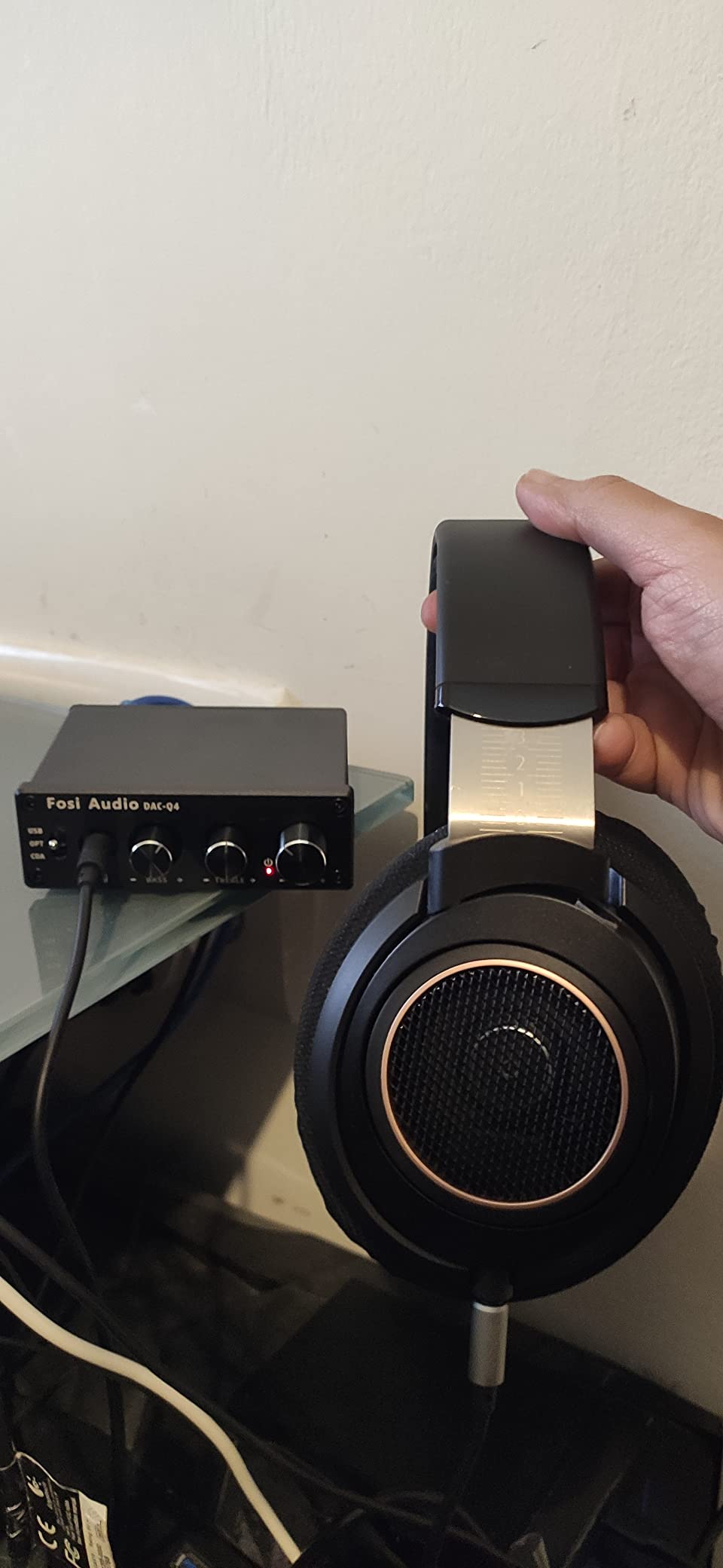 Philips Open Back Wired Headphones - Cushioned Over Ear Headphones with Adjustable Headband for Ultimate Comfort and Superior Sound Quality, Plugs into TV, Stereo or PC, Ideal for Podcasts or Music customer photo 1