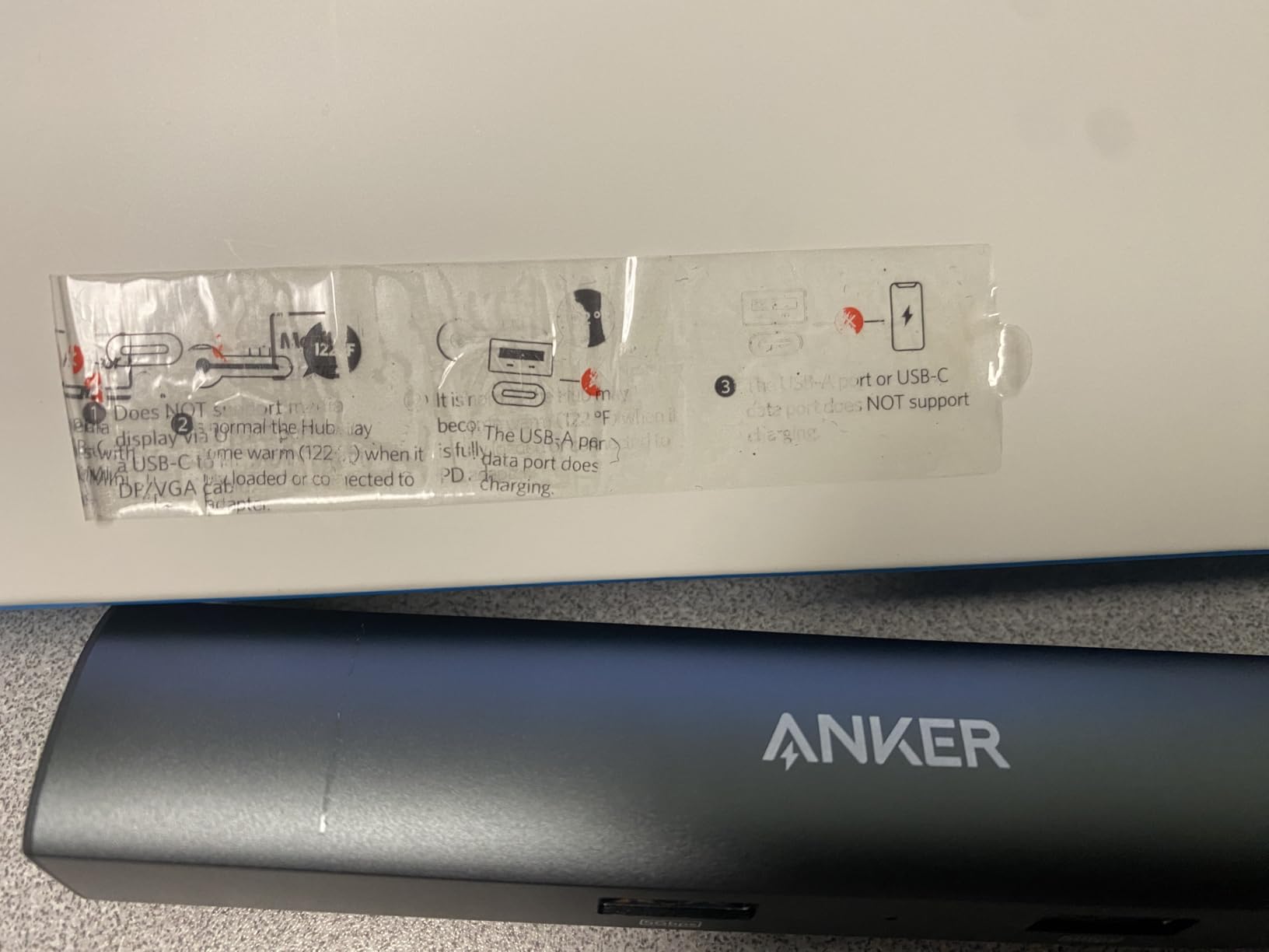 Anker USB-C Hub with Ethernet, 6-in-1 Multiport USB C to Ethernet Adapter customer photo 1