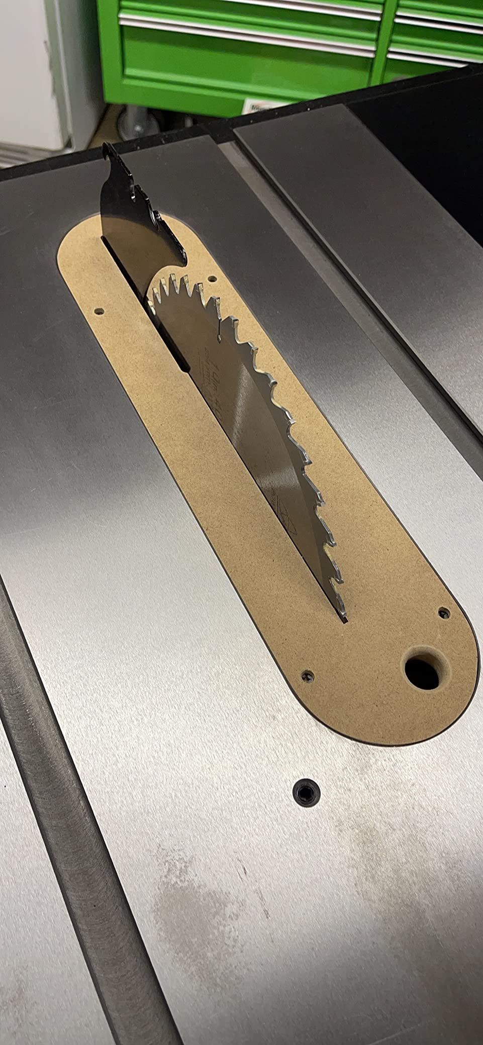 Zero Clearance Table Saw Inserts w/DADO - Delta Compatible - 36-725, 36-725T2, 36-5152, 36-5000, 36-5000T2 Table Saws (3-Pack) customer photo 1