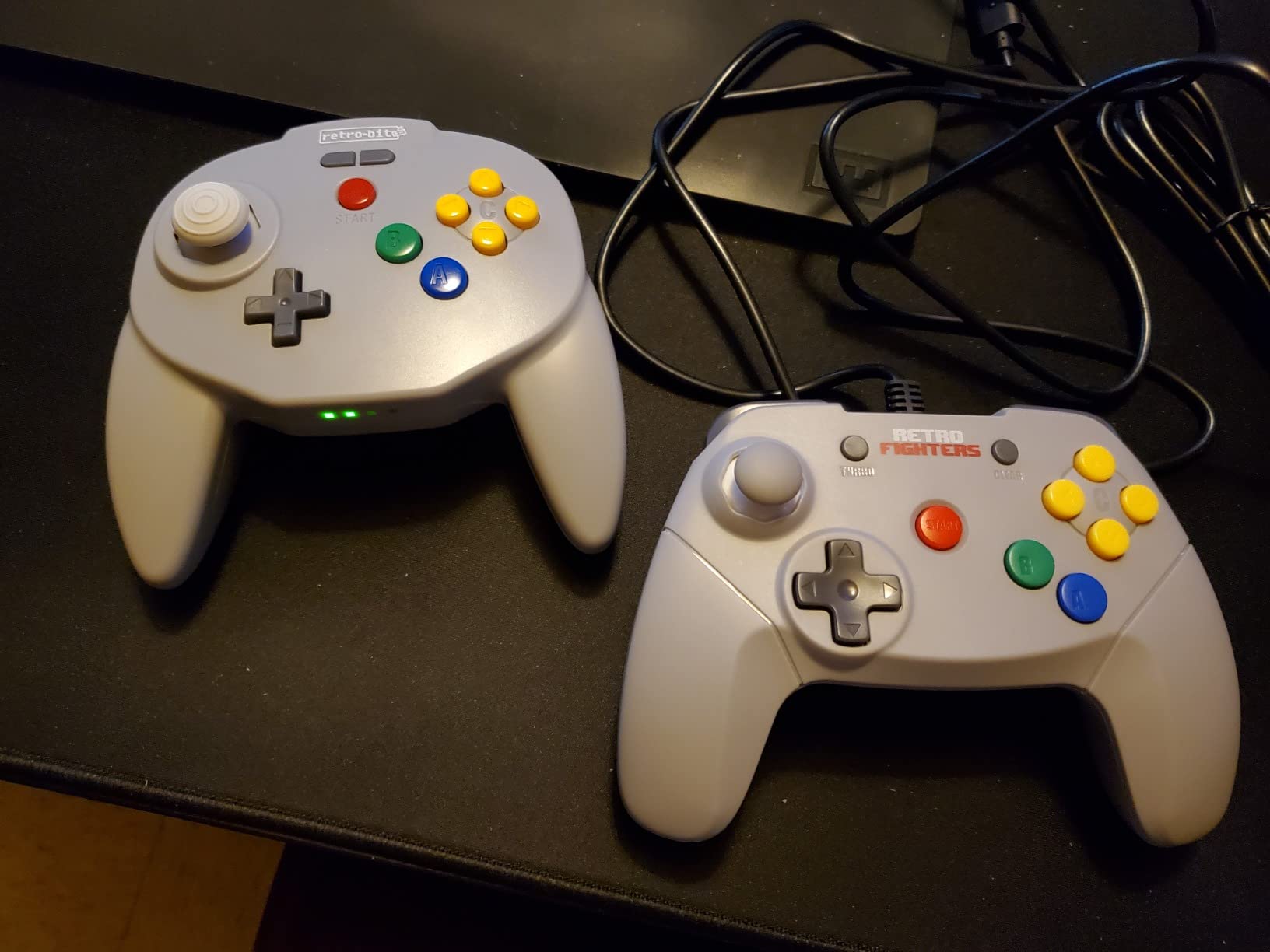Retro-Bit Tribute 64 2.4 GHz Wireless Controller for N64 & More (Gray) customer photo 1