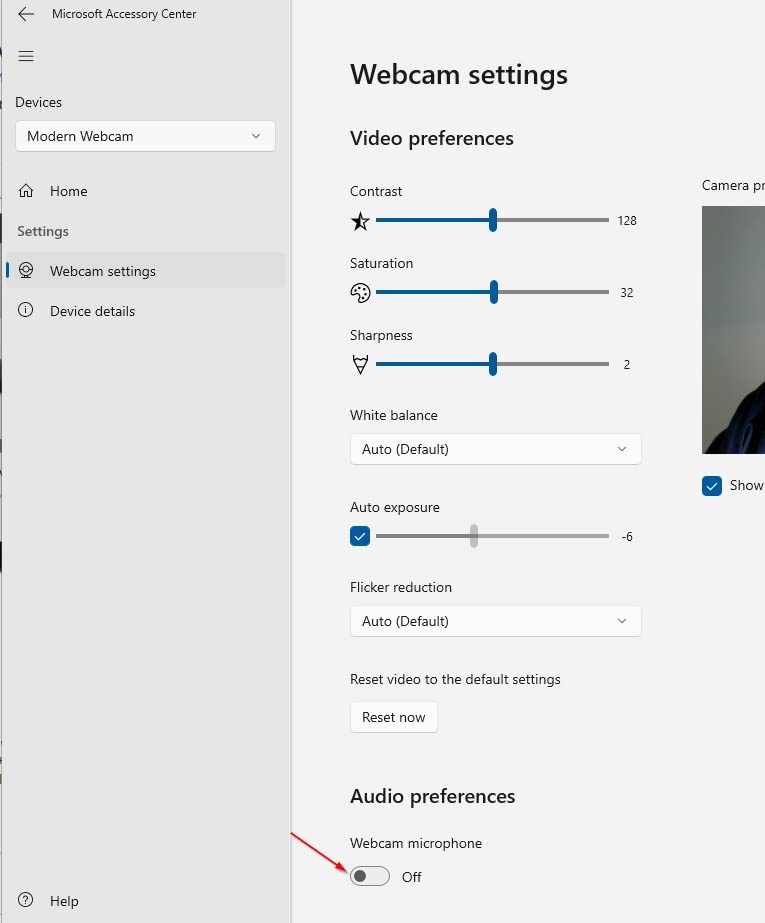 Microsoft Modern Webcam with Built-in Noise Cancelling Microphone, Integrated Privacy Shutter, Video with HDR, Auto-Focus, Light Correction, USB Connectivity, Certified for Teams/Zoom customer photo 2
