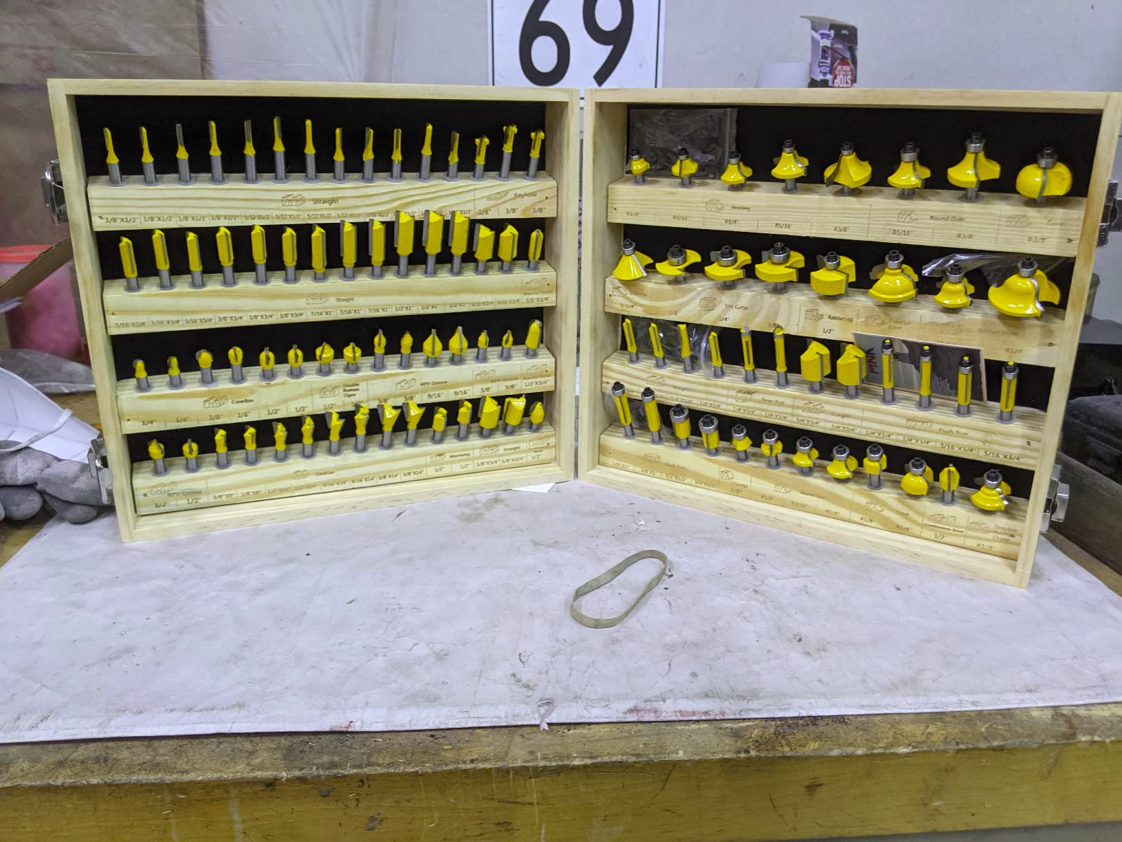 MNA Router Bit Set 25 Pieces 1/4 Inch customer photo 2