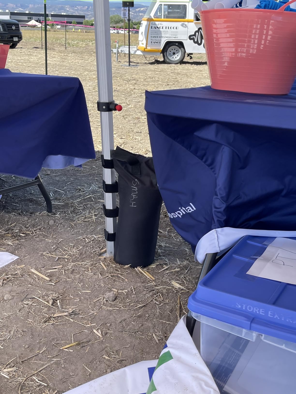 Joramoy Canopy Weights Tent Sand Bags Set of 4 120LBS No Sand customer photo 2