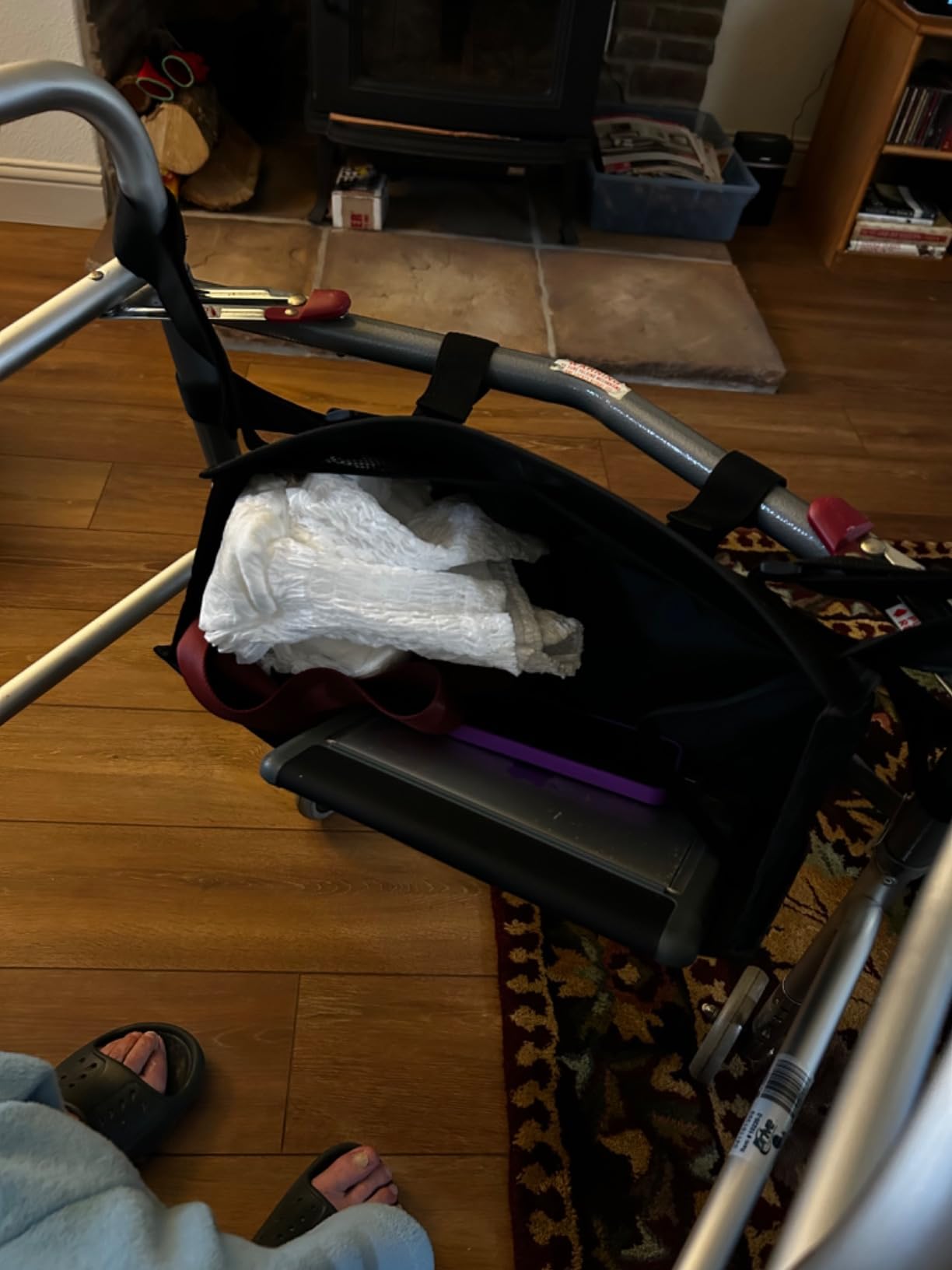Dotday Upgraded Walker Basket with Cup Holder, Foldable Walker Bag customer photo 2