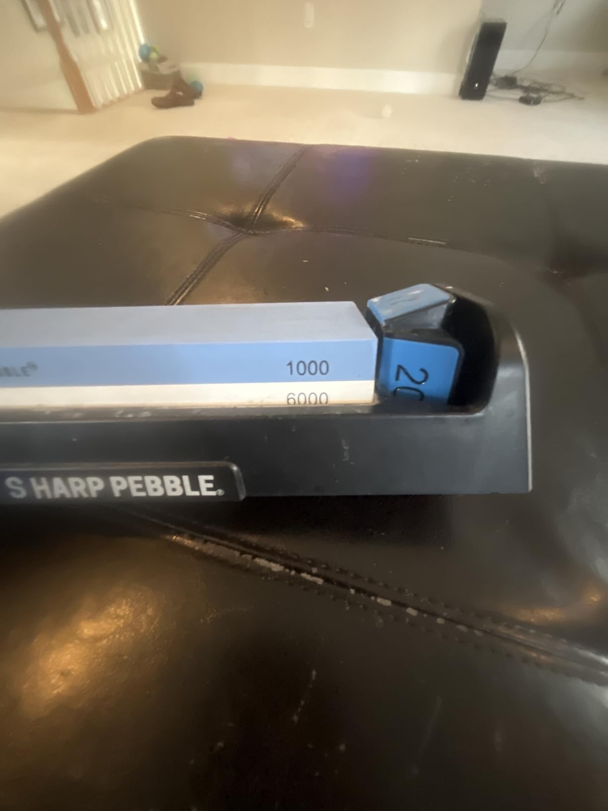 Sharp Pebble Complete Whetstone Knife Sharpening Stone Kit – 1000/6000 Grit customer photo 1