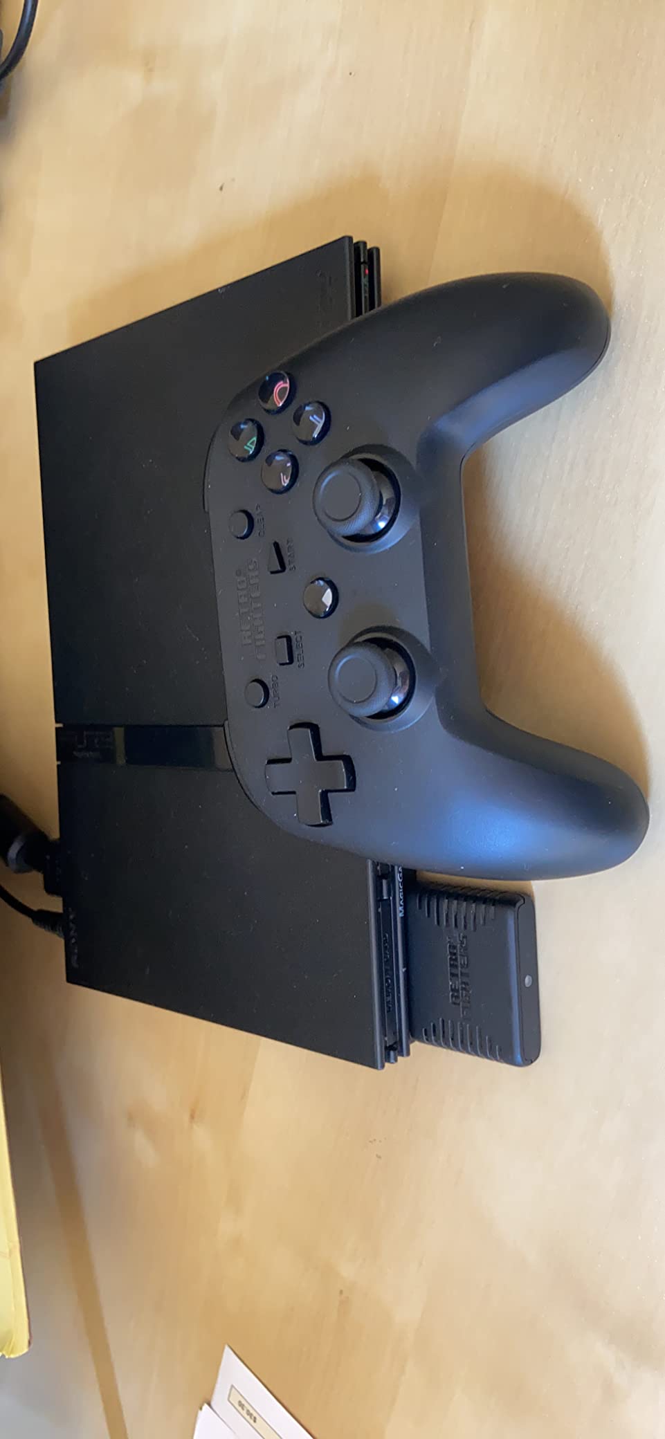 Retro Fighters Defender Next-Gen PS1 - PS2 - PS3 - PS Classic - Switch & PC Compatible Wireless Controller, Blue customer photo 2