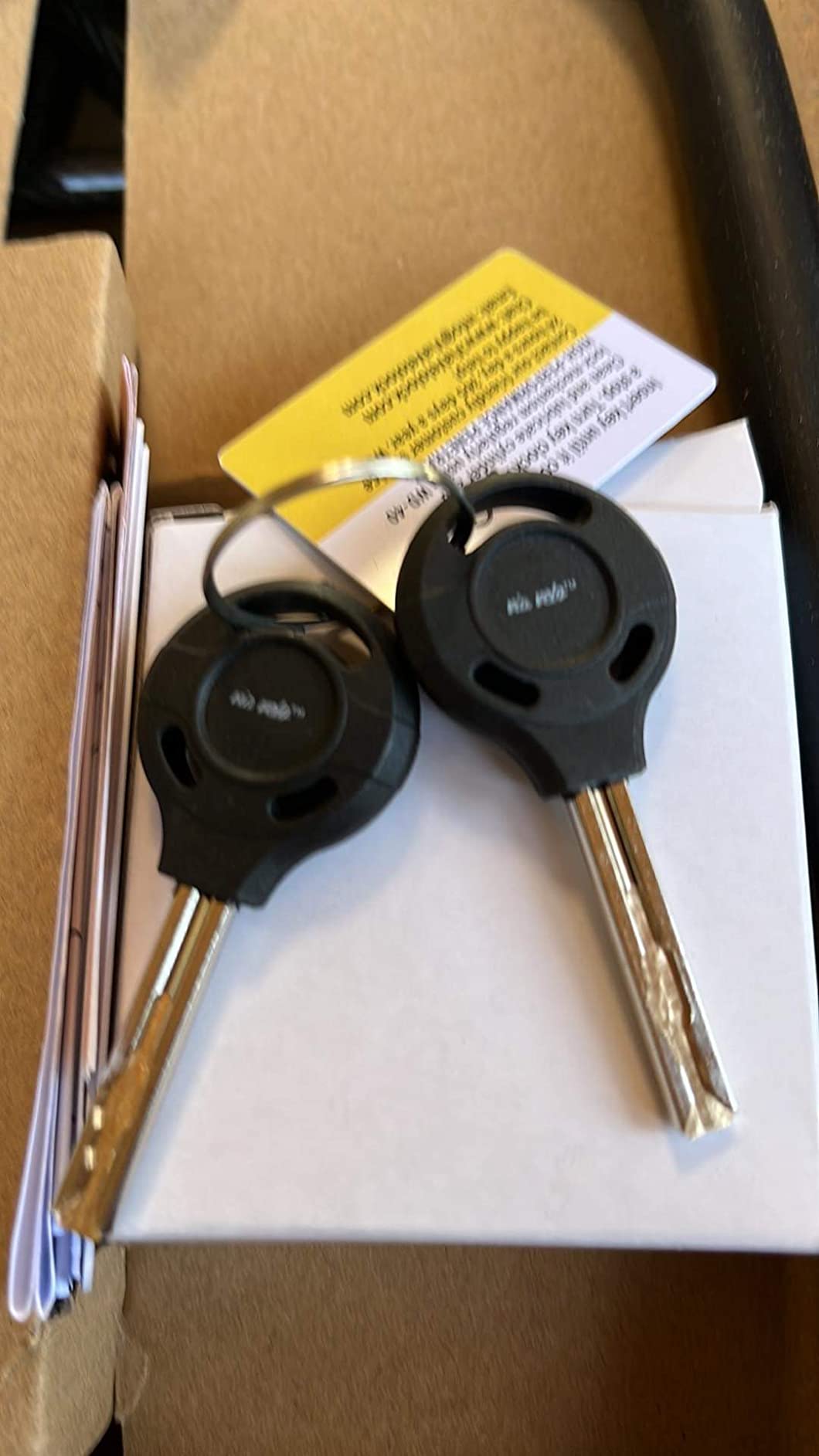 Via Velo 2 Electric Bike Bike Lock Set | Same Key System 4 Keyed Alike keys, Heavy-Duty Hard Steel | 33.5