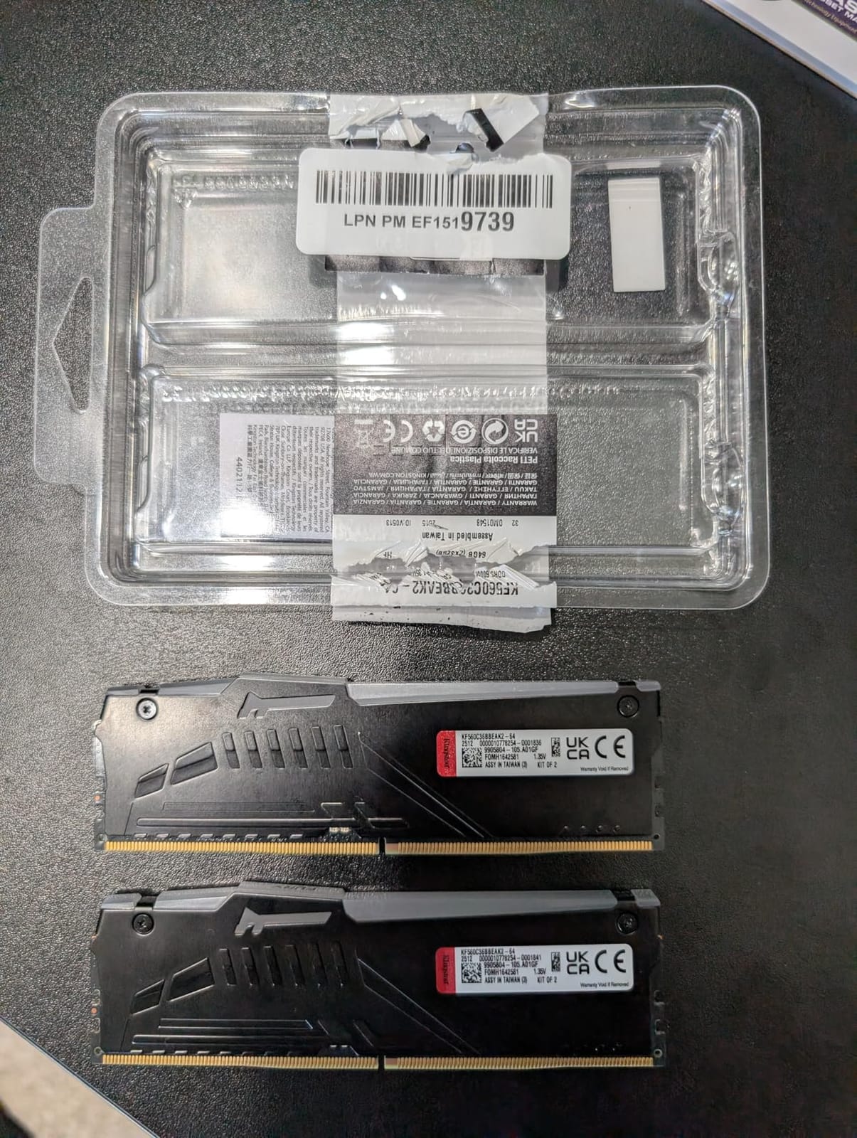 Kingston FURY Beast 64GB (2x32GB) 6000MT/s DDR5 CL36 RGB Desktop Memory Kit of 2 | Infrared Syncing | AMD EXPO | KF560C36BBEAK2-64 customer photo 2