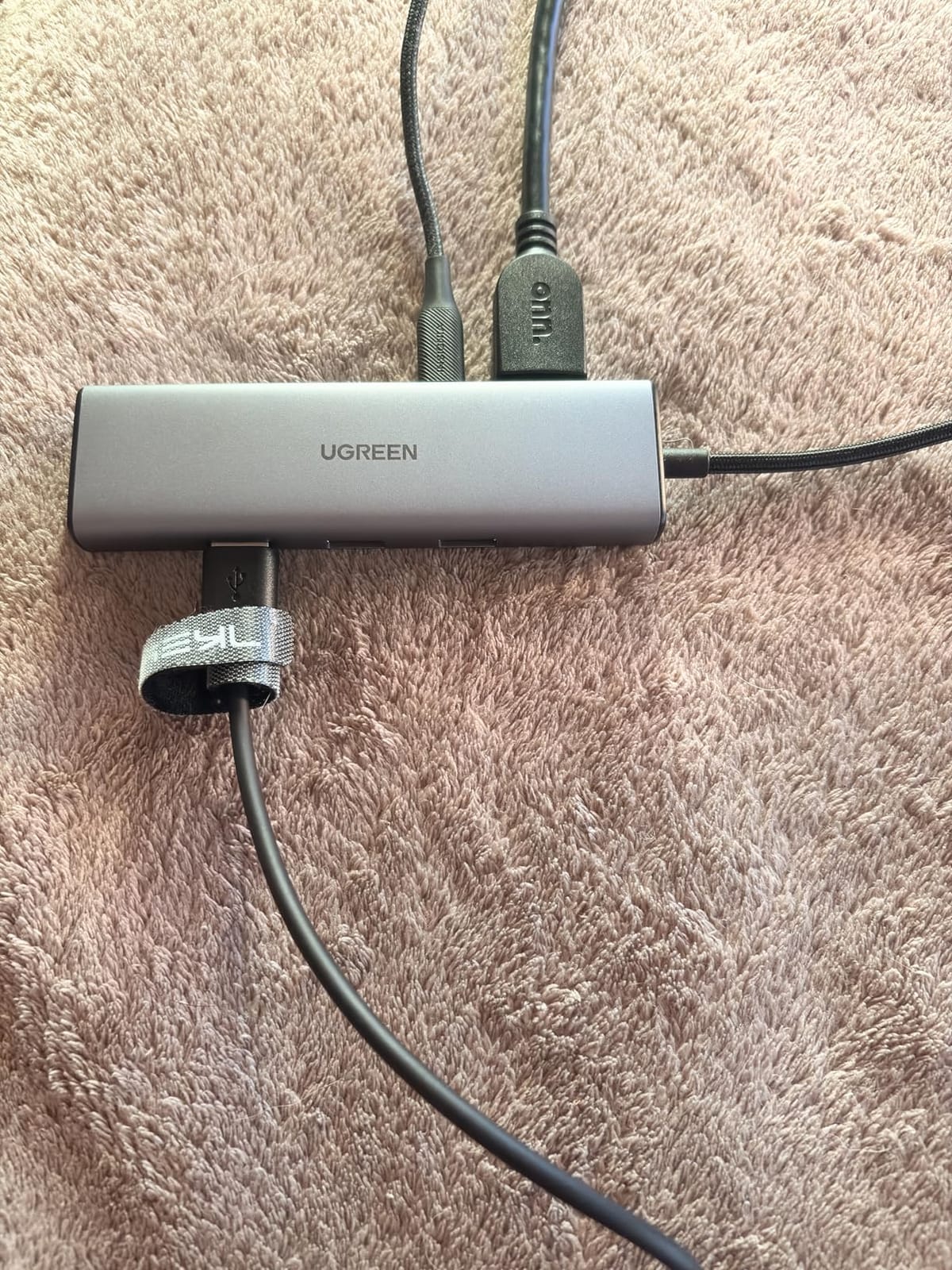 UGREEN Revodok 6 in 1 USB C Hub Gigabit Ethernet Adapter with 4K HDMI customer photo 2