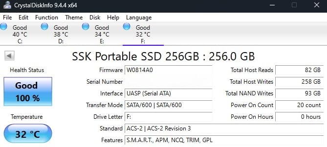 SSK 512GB USB C Flash Thumb Drive up to 550MB/s Dual USB C+A Memory Stick customer photo 2