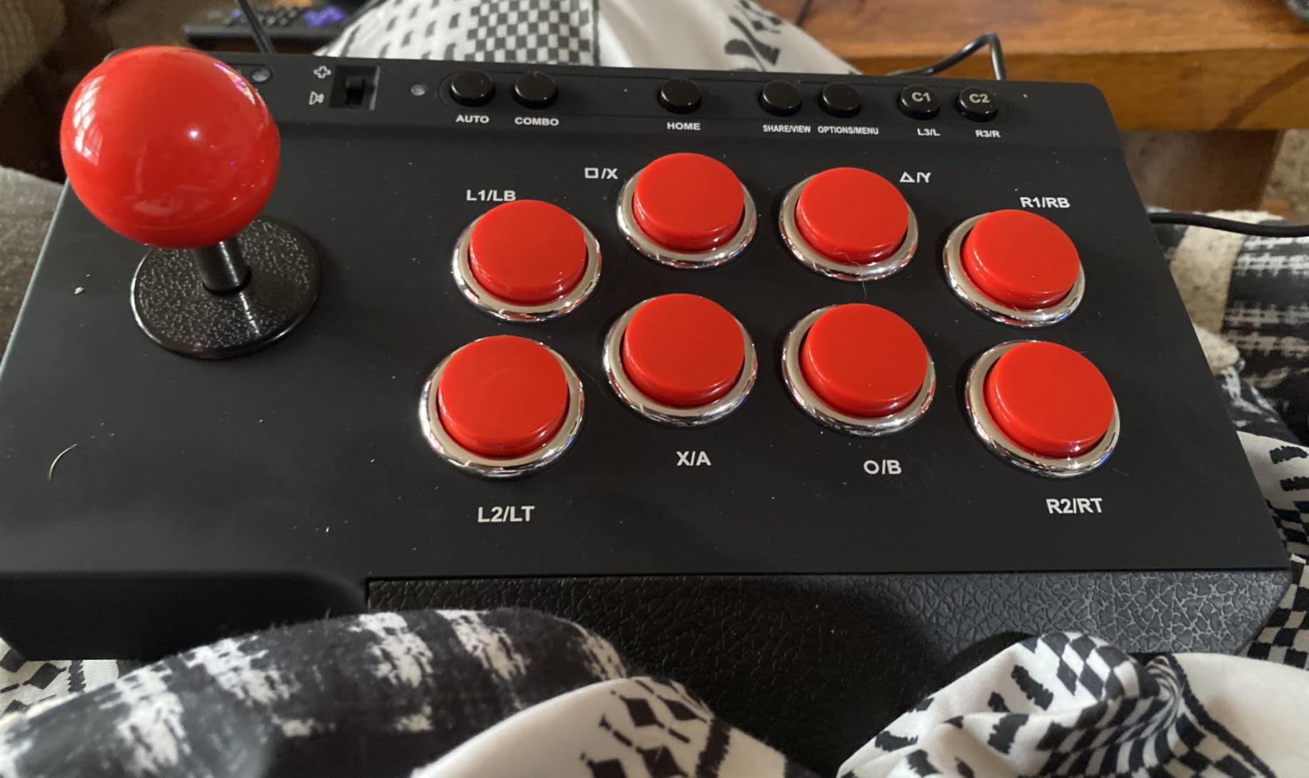 SUBSONIC Arcade Stick Controller for PS4, Xbox Serie X/S Xbox One PC PS3 customer photo 1