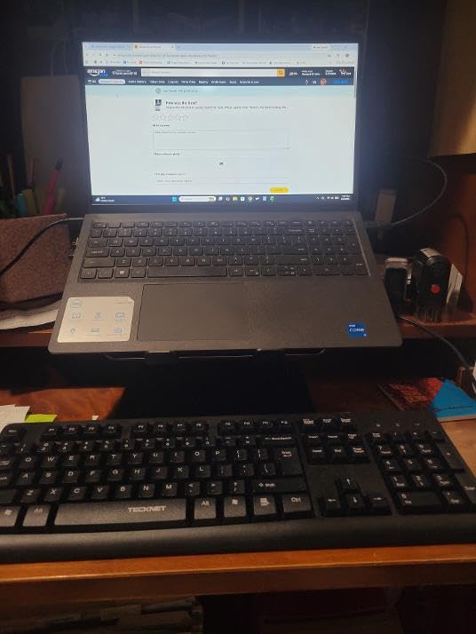 Adjustable Laptop Stand for Desk, Metal Laptop Riser Holder customer photo 2