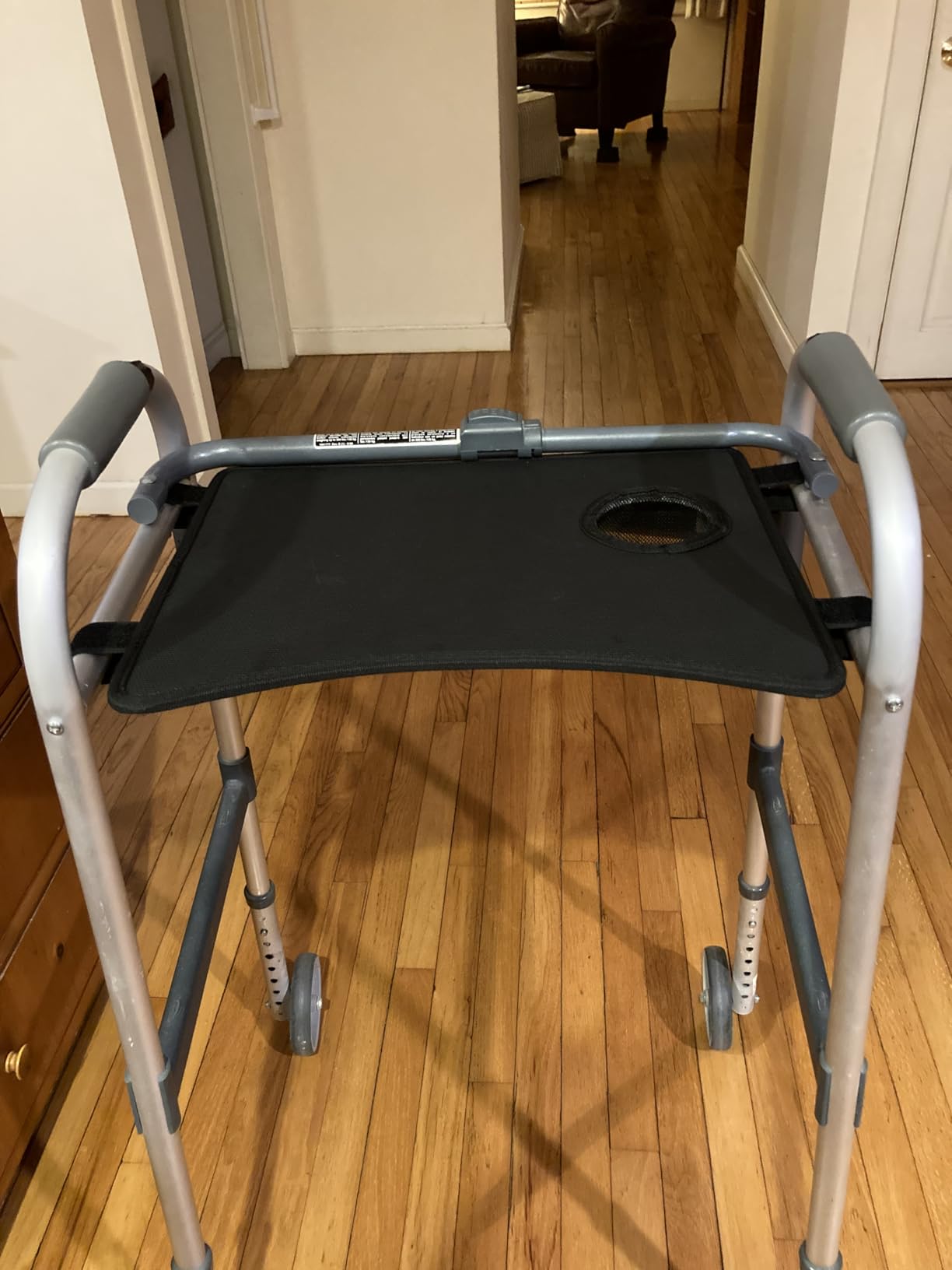 Vive Walker Tray for Folding Walker - (w/Cup Holder) - Adult Mobility customer photo 2