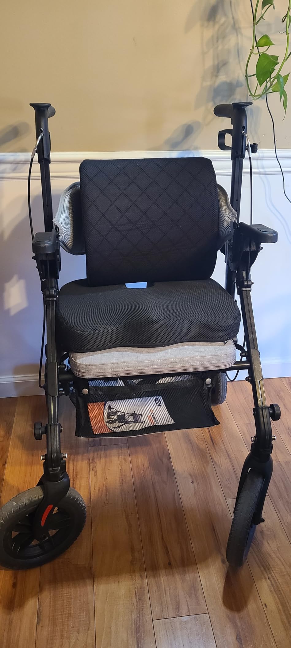 VOCIC Z51 Walker for Seniors, 2 in 1 Walker Wheelchair Combo, All Terrain customer photo 2