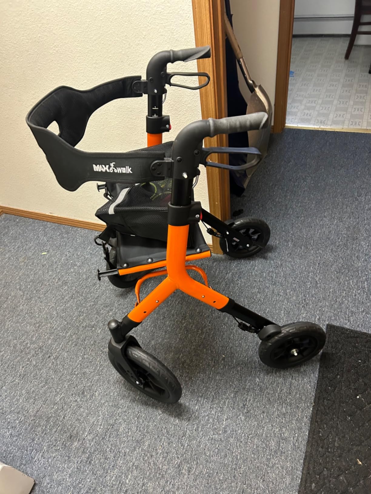 MAXWALK Walkers for Seniors with Seat, Tall Rollator Walker, Foldable customer photo 1