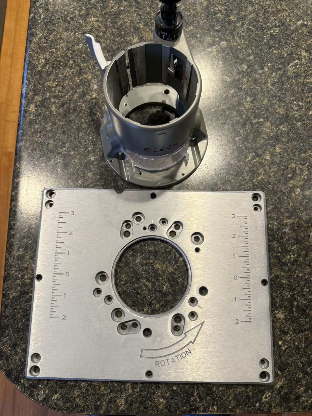 Router Lift System Compatible With Bosch RA1181 and RA1171 customer photo 2