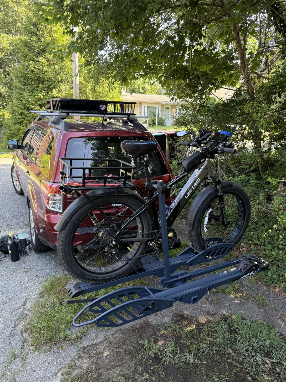 CRAVOT CyberRack E2 Hitch 2 E-Bike Rack with Ramp,200 lbs Capacity customer photo 1
