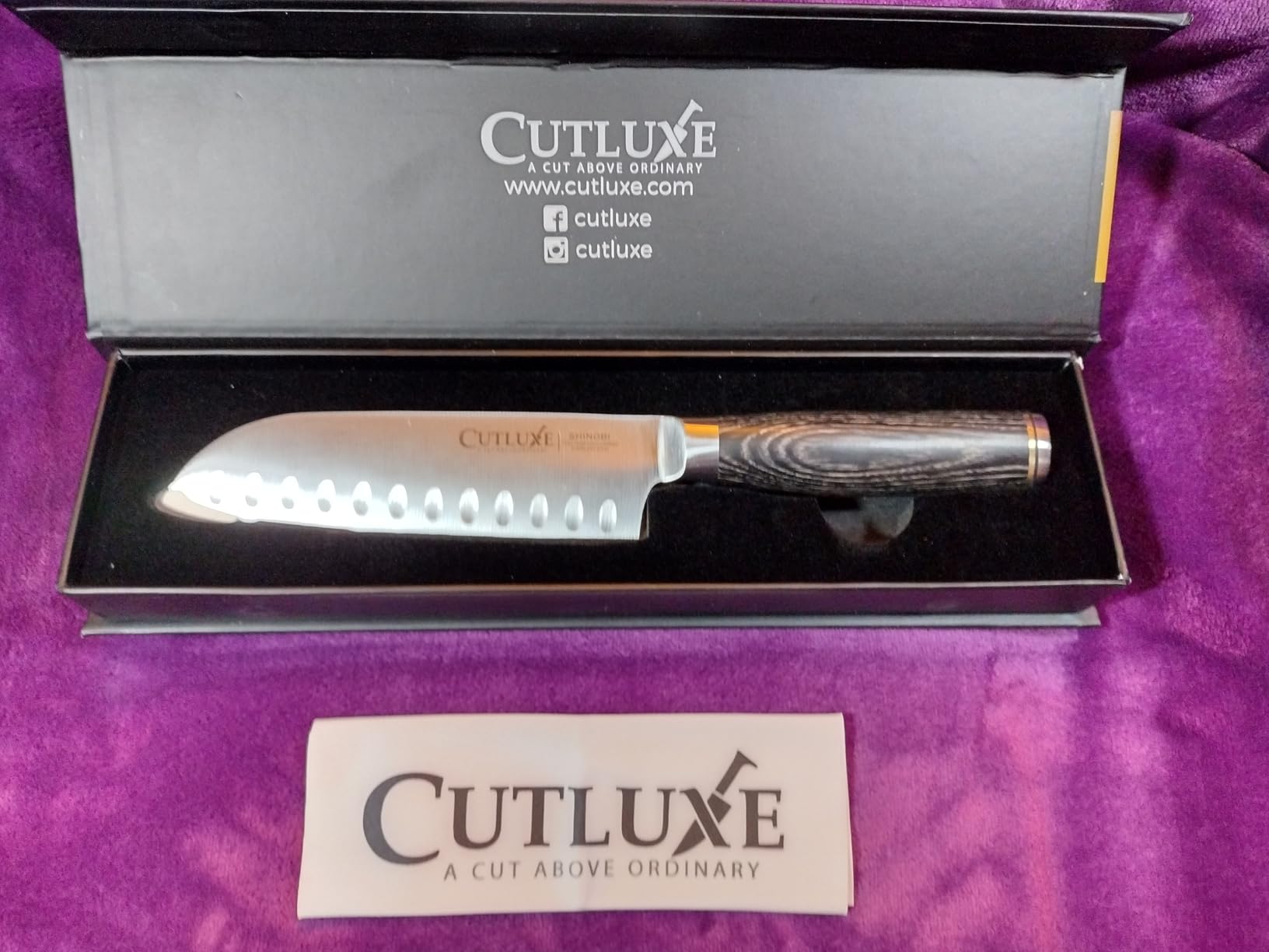 Cutluxe Nakiri Knife 7