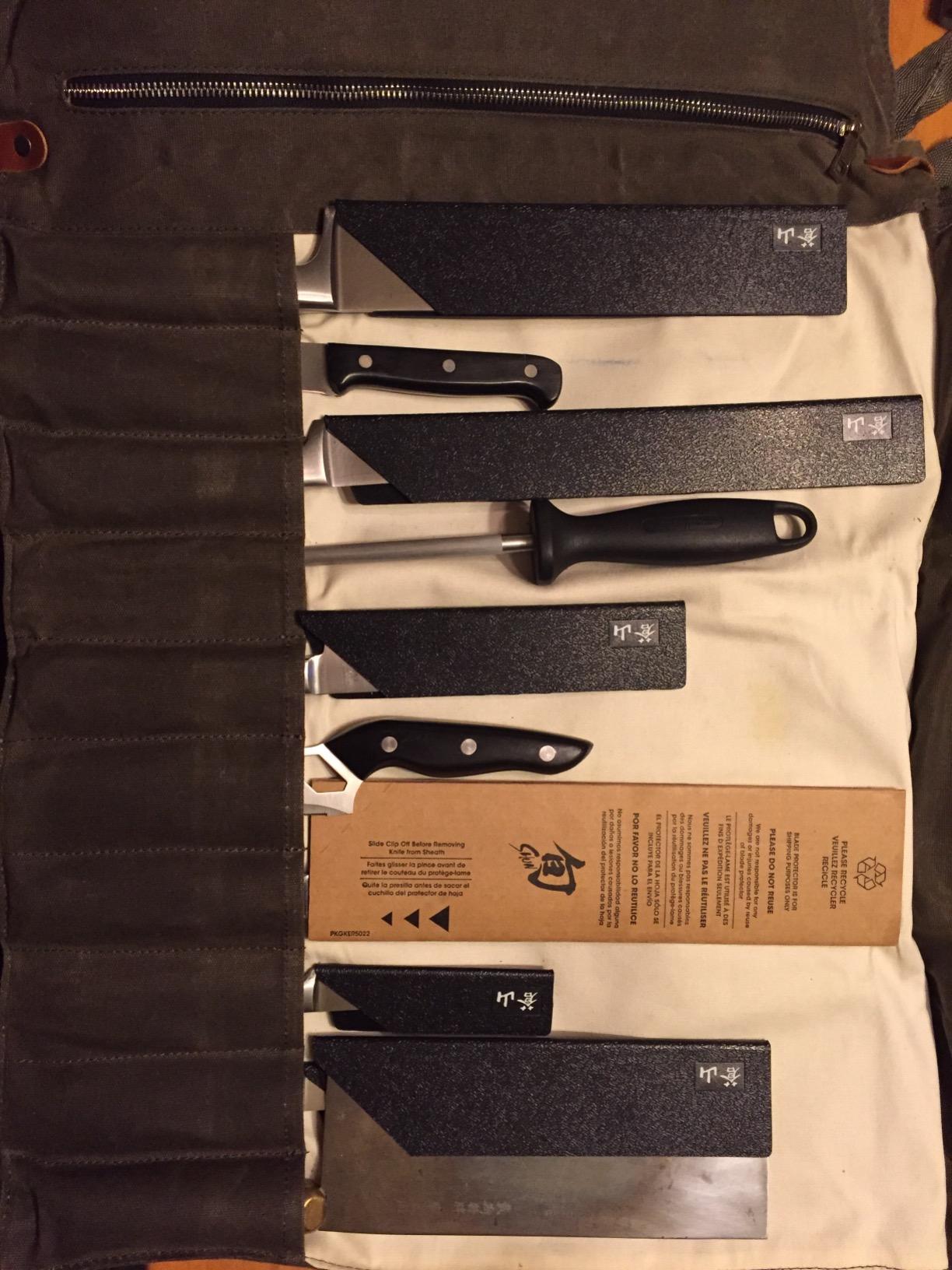 Cangshan 6-Piece Knife Edge Guard Set, 503633, Black customer photo 2