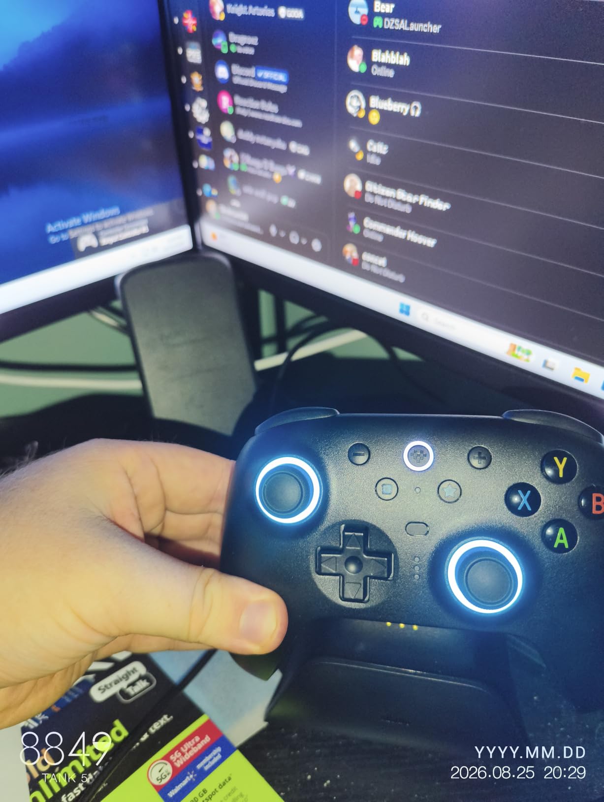 8Bitdo Ultimate 2 Wireless Controller for PC, Apple, Steam & Android, Black customer photo 2