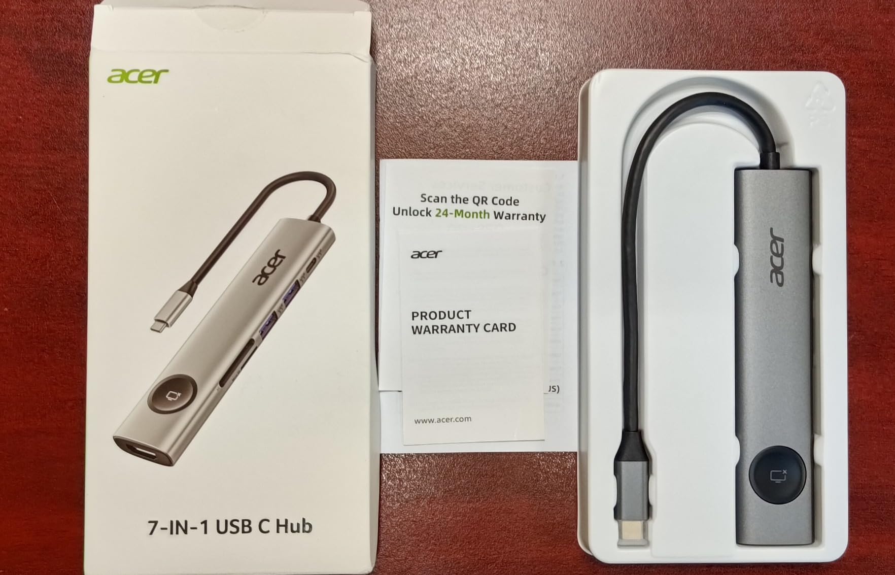 Acer USB-C Docking Station Dual Monitor, 9-in-1 Laptop Dock with 2 HDMI customer photo 2