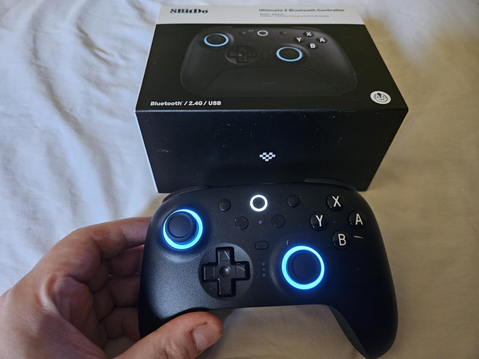 8Bitdo Ultimate 2 Bluetooth Controller for Switch 2, Switch & Windows,Black customer photo 1