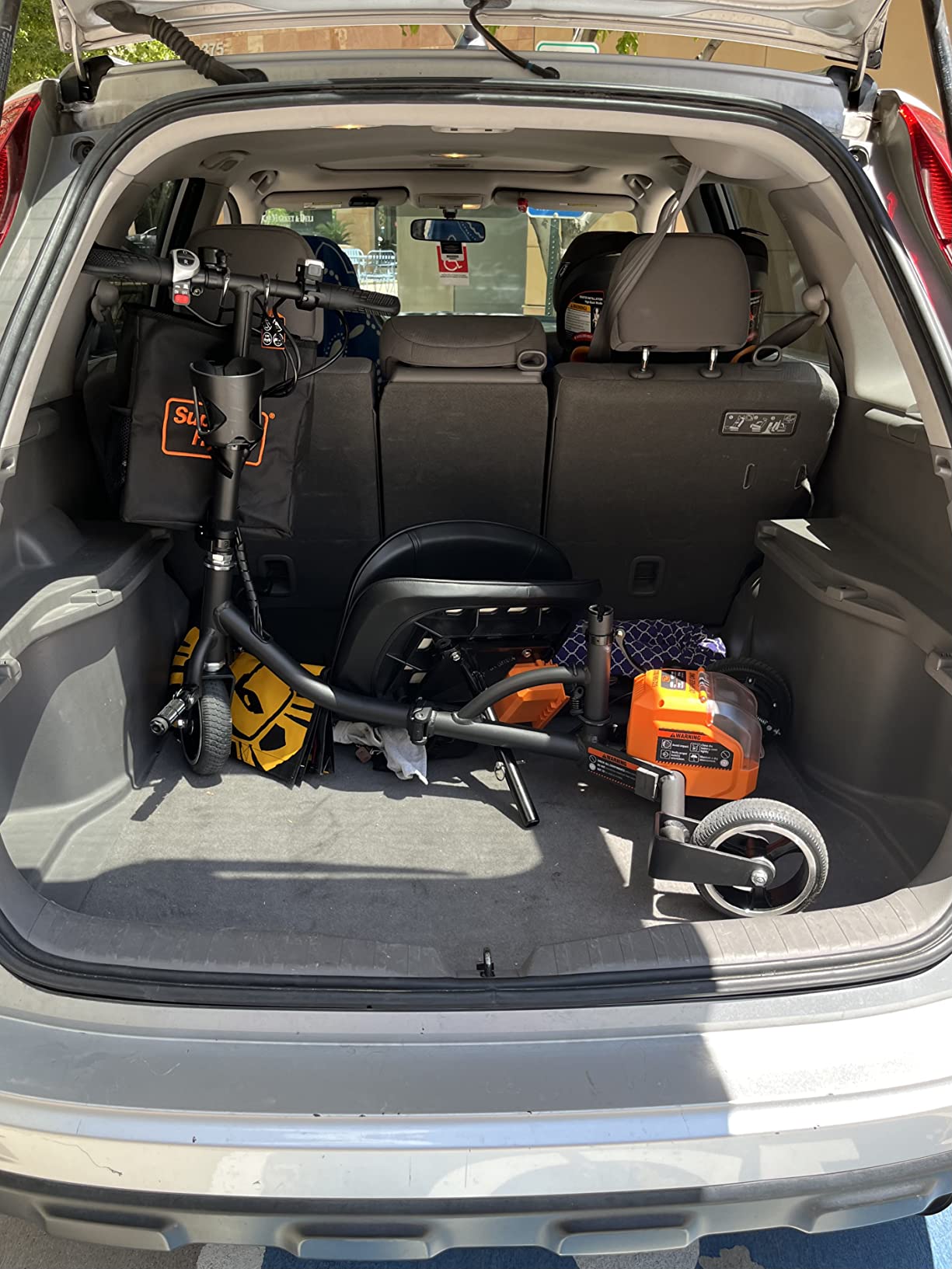 SuperHandy Foldable Mobility Scooter for Adults, 3 Wheel, One Battery customer photo 2